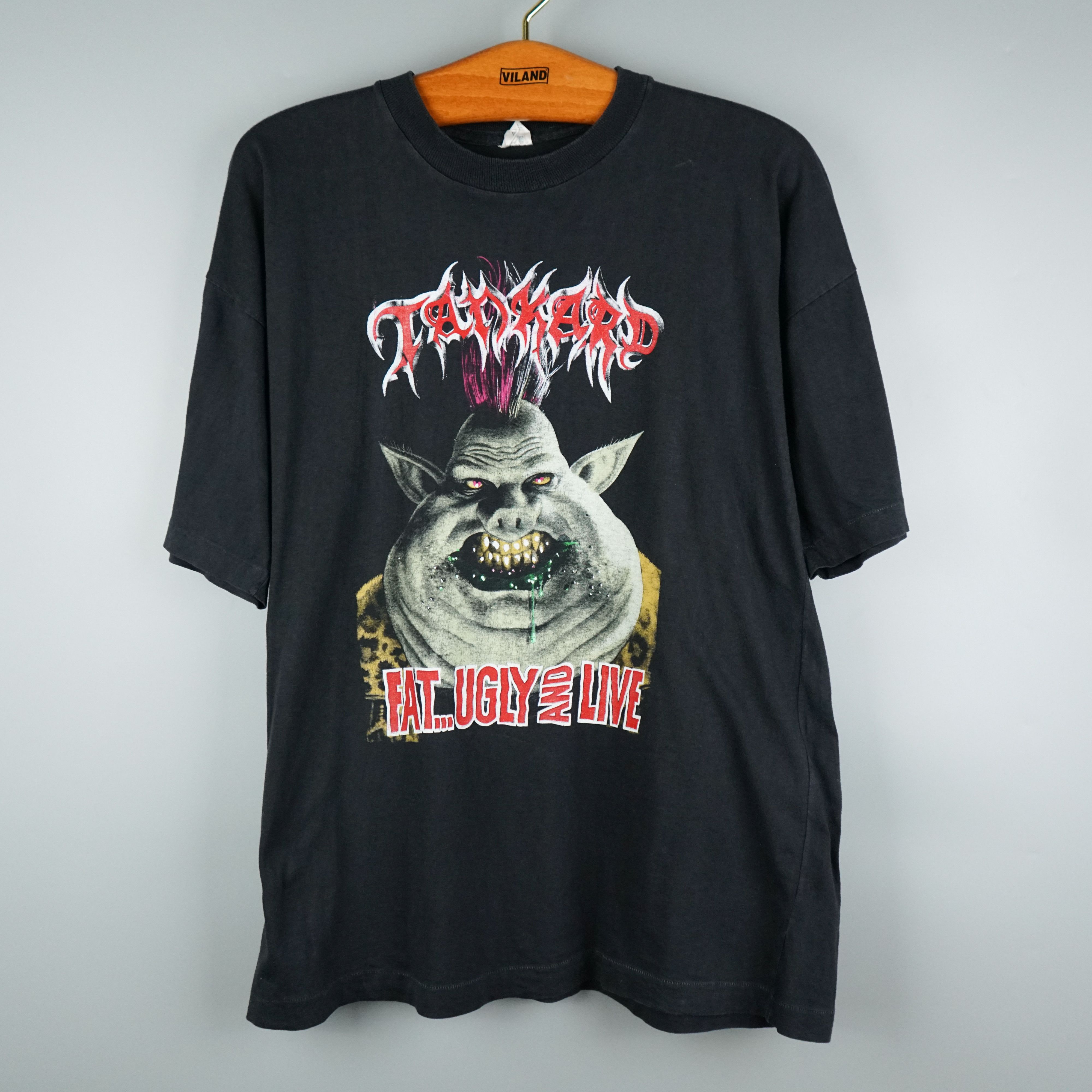 Band Tees × Vintage 1991 Tankard t shirt Size US L / EU 52-54 / 3 - 1 Thumbnail