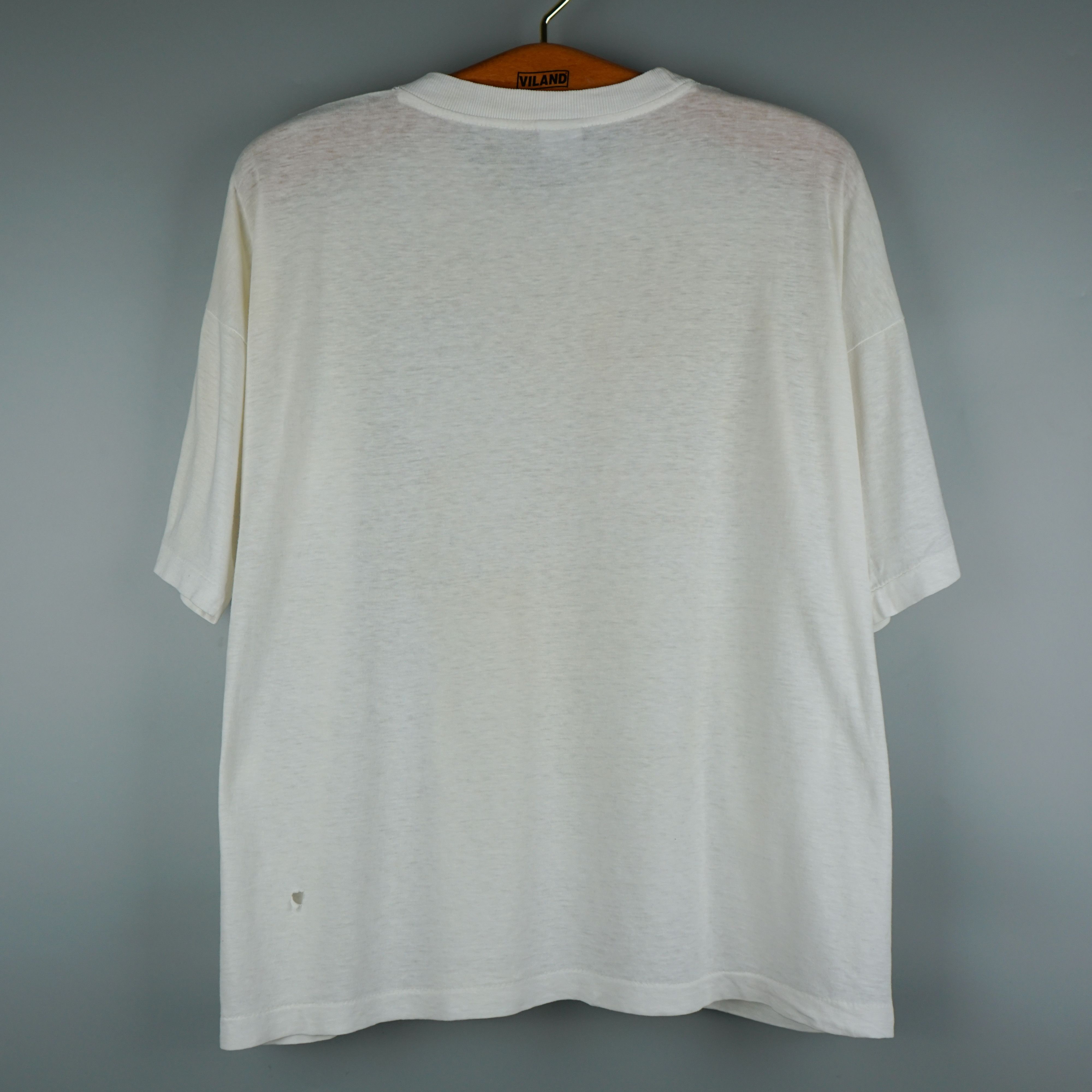 Harley Davidson × Vintage 1980s The Lone Wolf Single Stitch t-shirt Size US L / EU 52-54 / 3 - 7 Thumbnail
