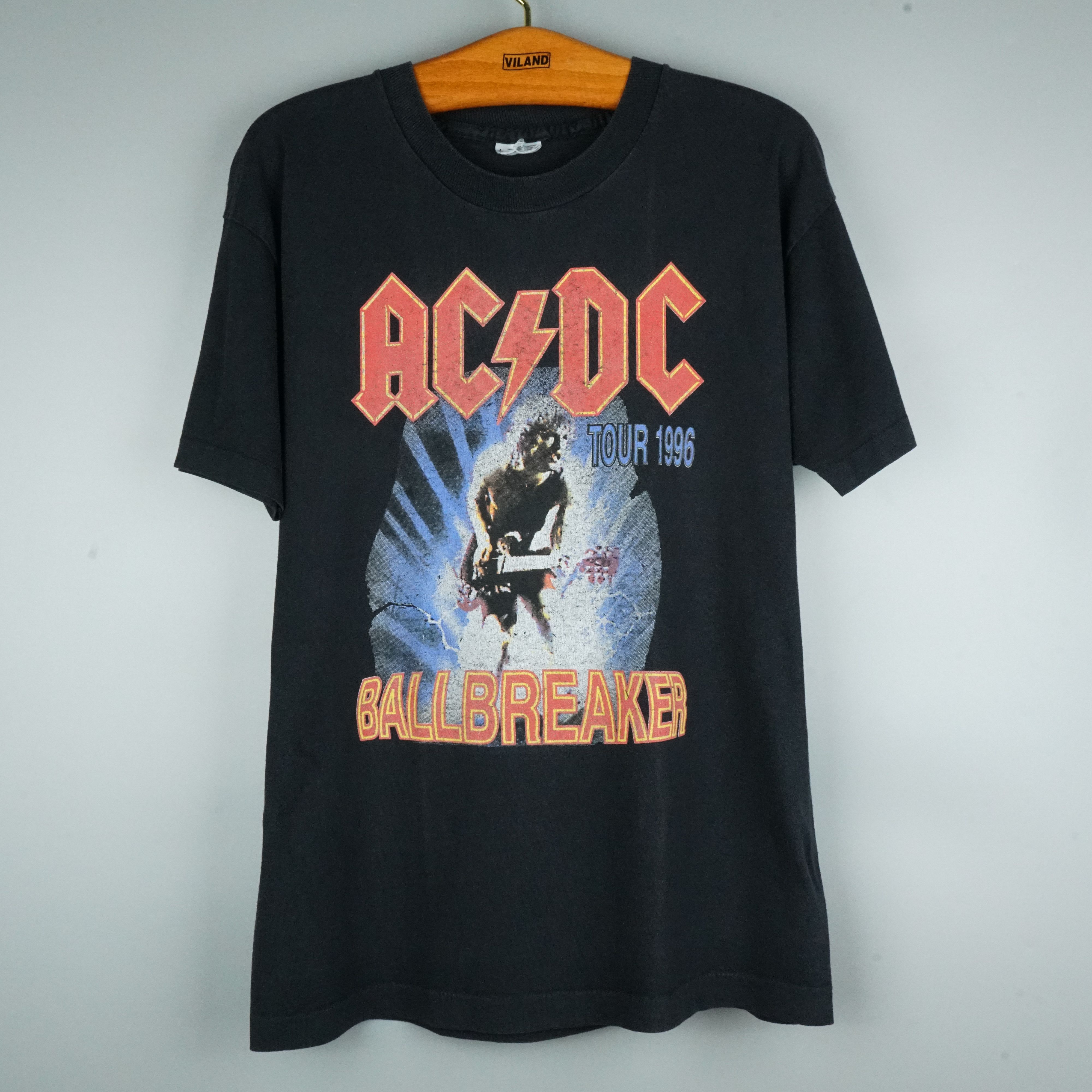 Band Tees × Vintage 1996 ACDC t-shirt Ballbreaker Size US L / EU 52-54 / 3 - 1 Thumbnail