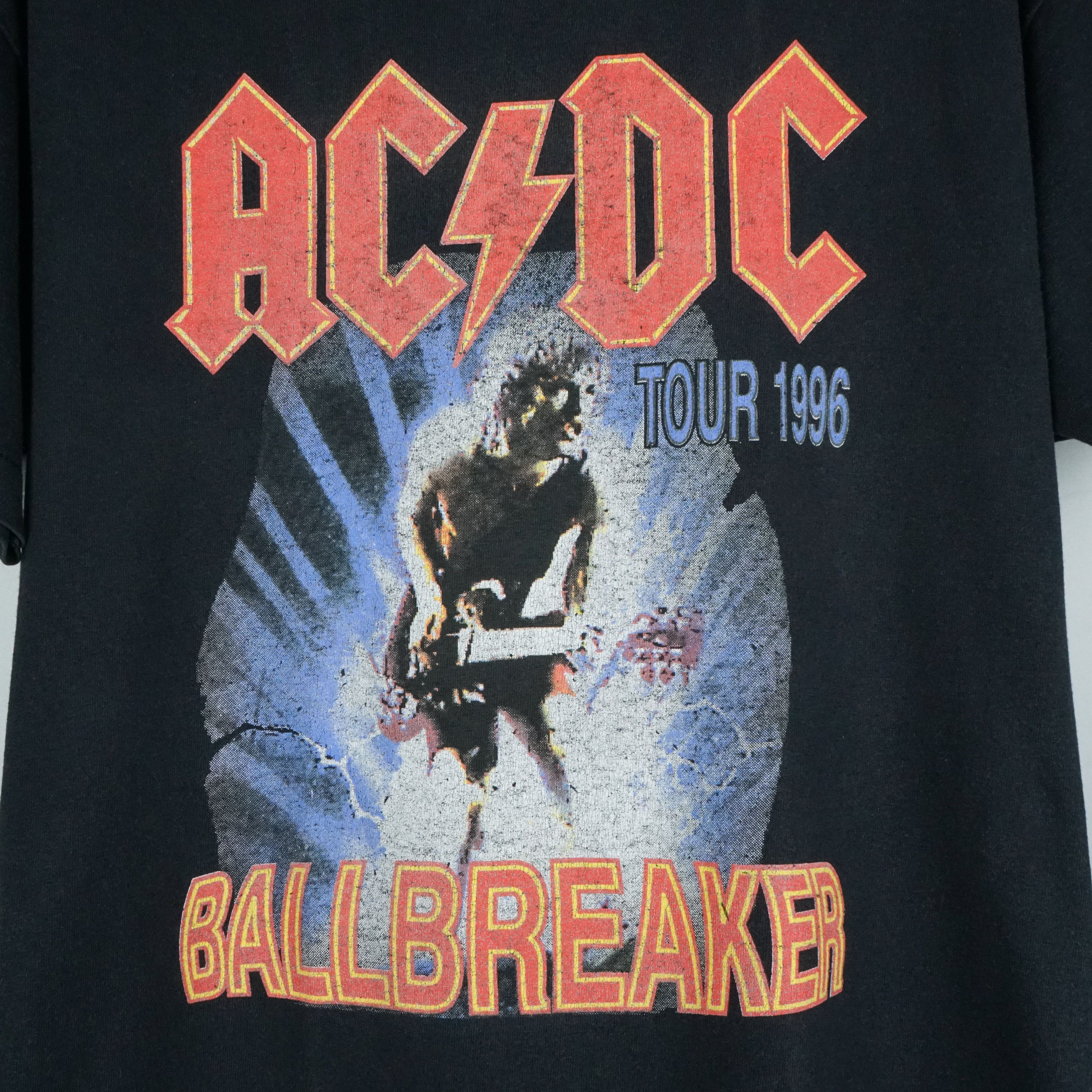 Band Tees × Vintage 1996 ACDC t-shirt Ballbreaker Size US L / EU 52-54 / 3 - 2 Thumbnail