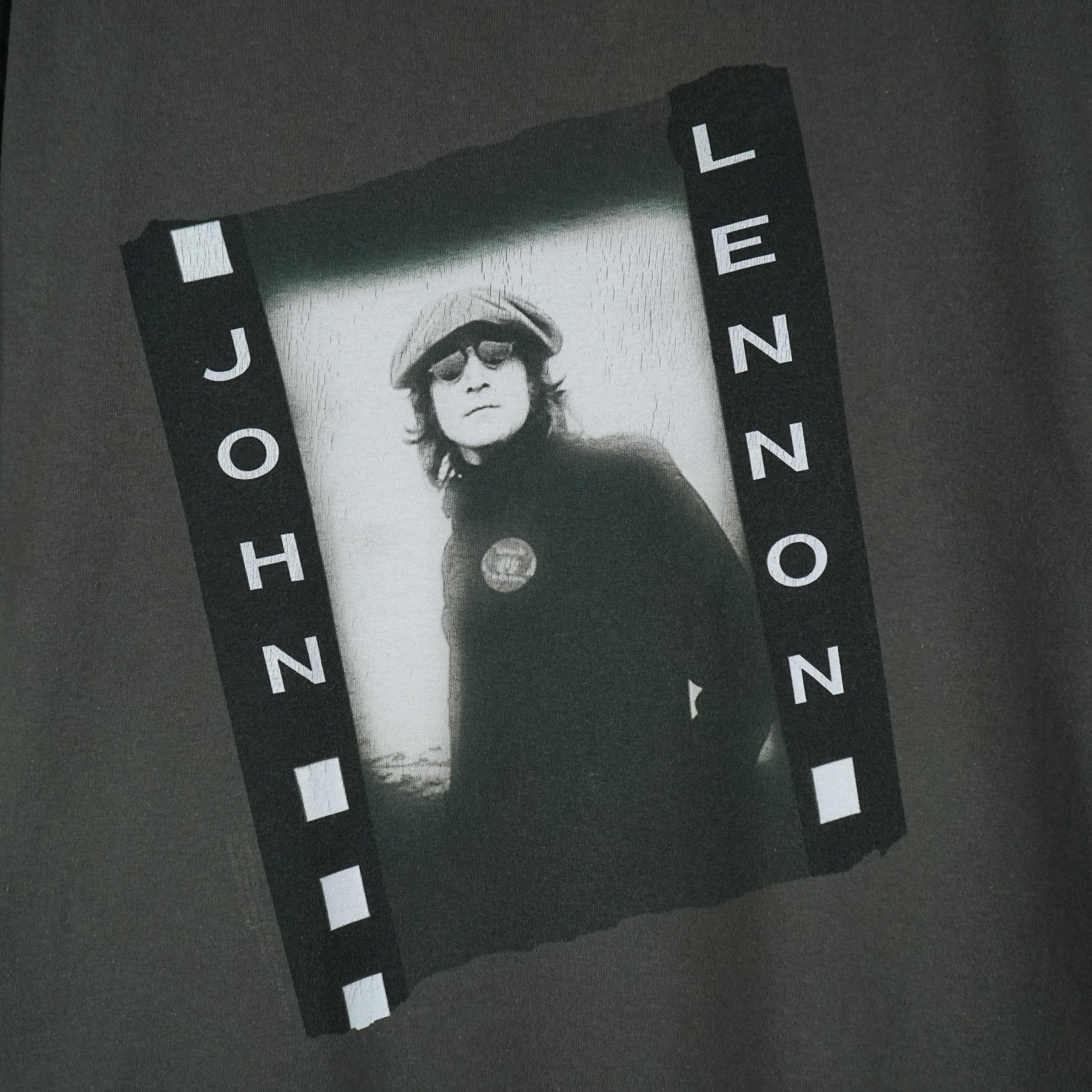 Band Tees × Vintage 1990s John Lennon t shirt Size US XL / EU 56 / 4 - 2 Thumbnail