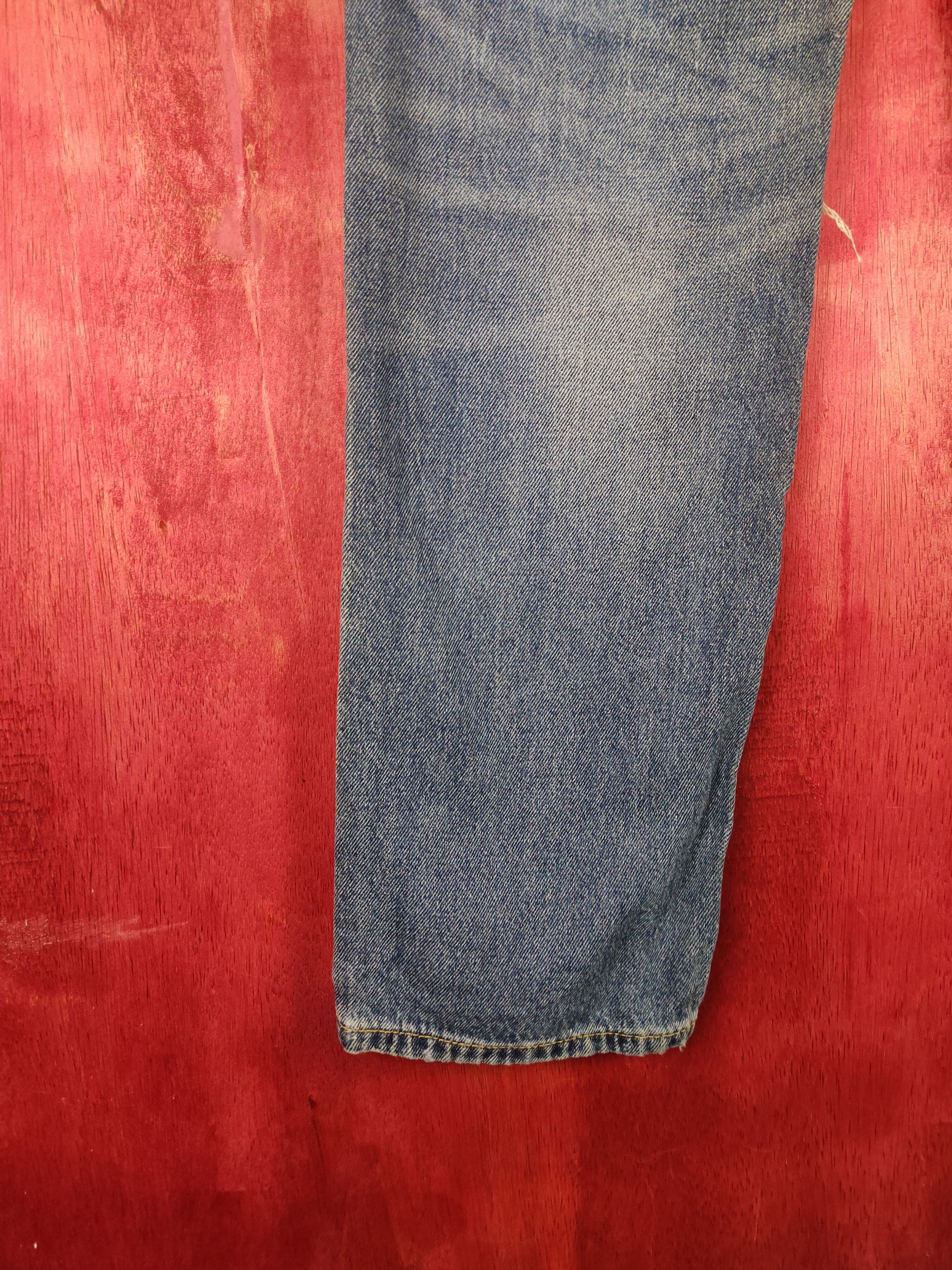 GU GU Blue Distressed jeans Denim Pants#272B Size 29" - 9 Thumbnail