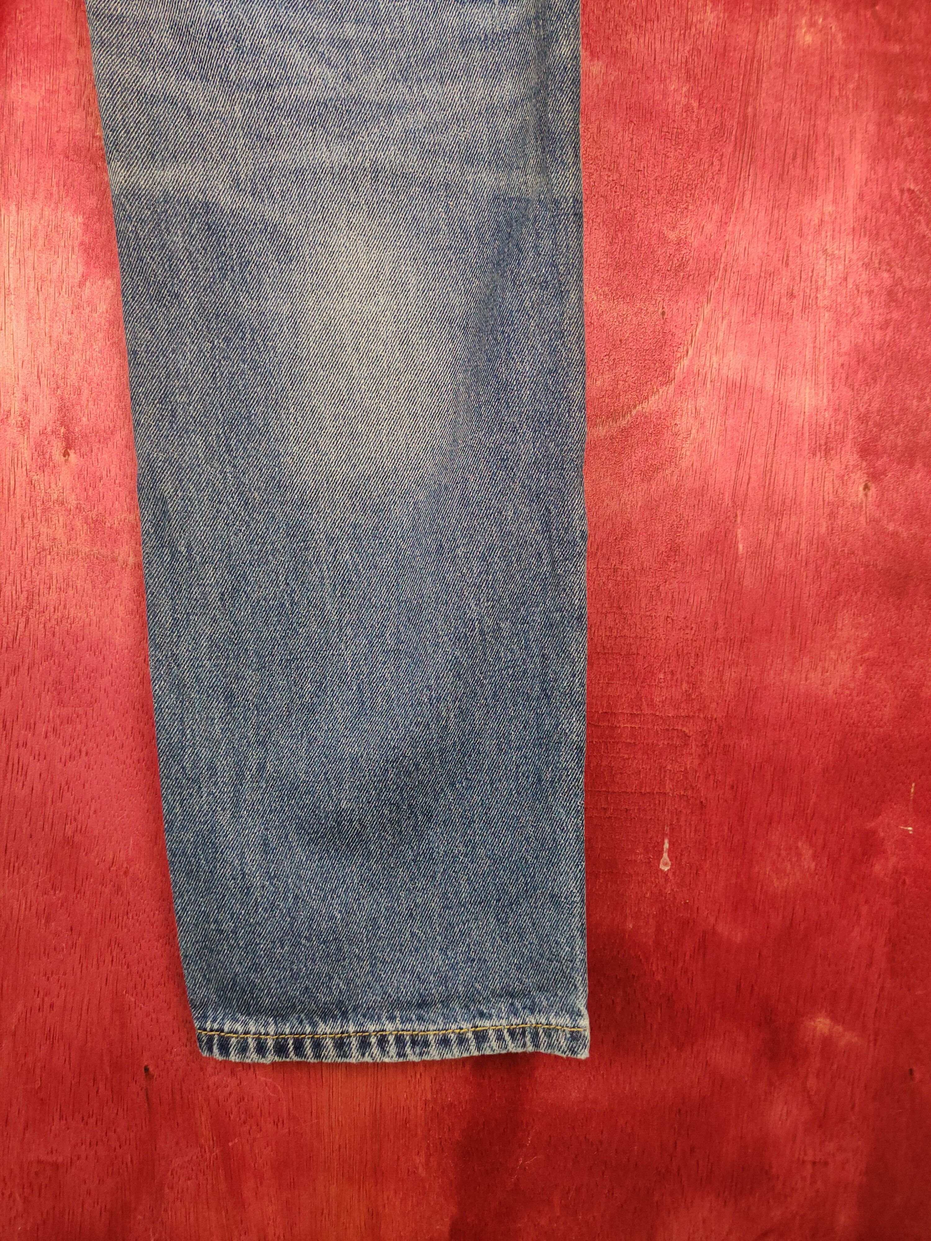 GU GU Blue Distressed jeans Denim Pants#272B Size 29" - 11 Thumbnail