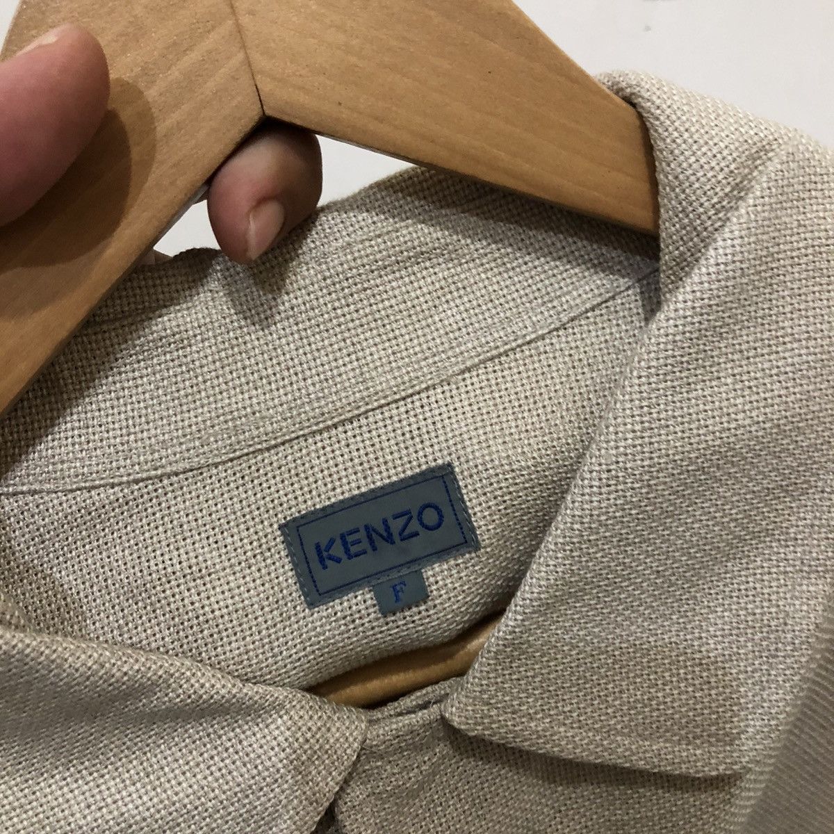 Kenzo Vintage Kenzo Mandarin Wear Style Size US L / EU 52-54 / 3 - 10 Thumbnail