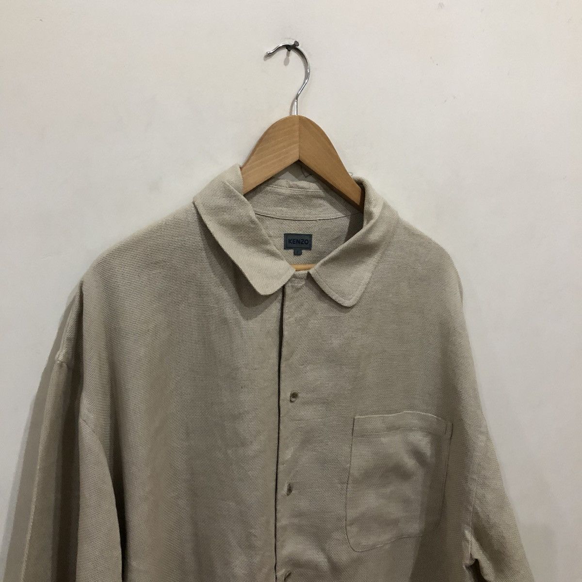 Kenzo Vintage Kenzo Mandarin Wear Style Size US L / EU 52-54 / 3 - 3 Thumbnail