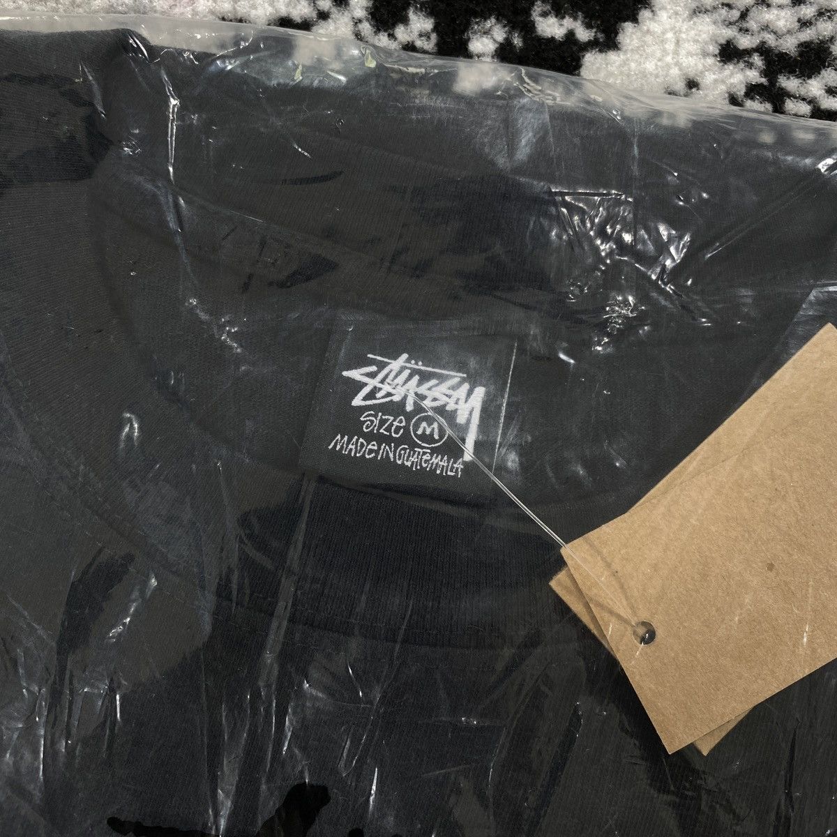 Stussy STUSSY DOLLIE PIG DYED TEE BLACK - MEDIUM Size US M / EU 48-50 / 2 - 4 Thumbnail