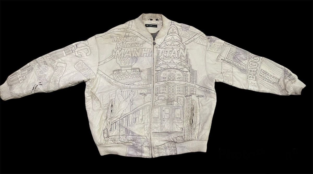 Leather Jacket × Marc Buchanan × Pelle Pelle DISTRESS MARC