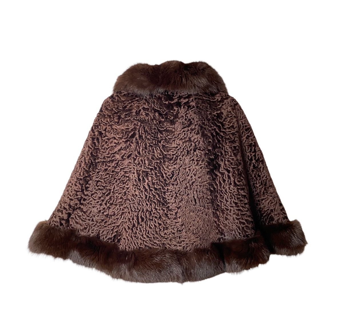 Issey Miyake Japanese designer Mink fur coat Size L / US 10 / IT 46 - 3 Thumbnail