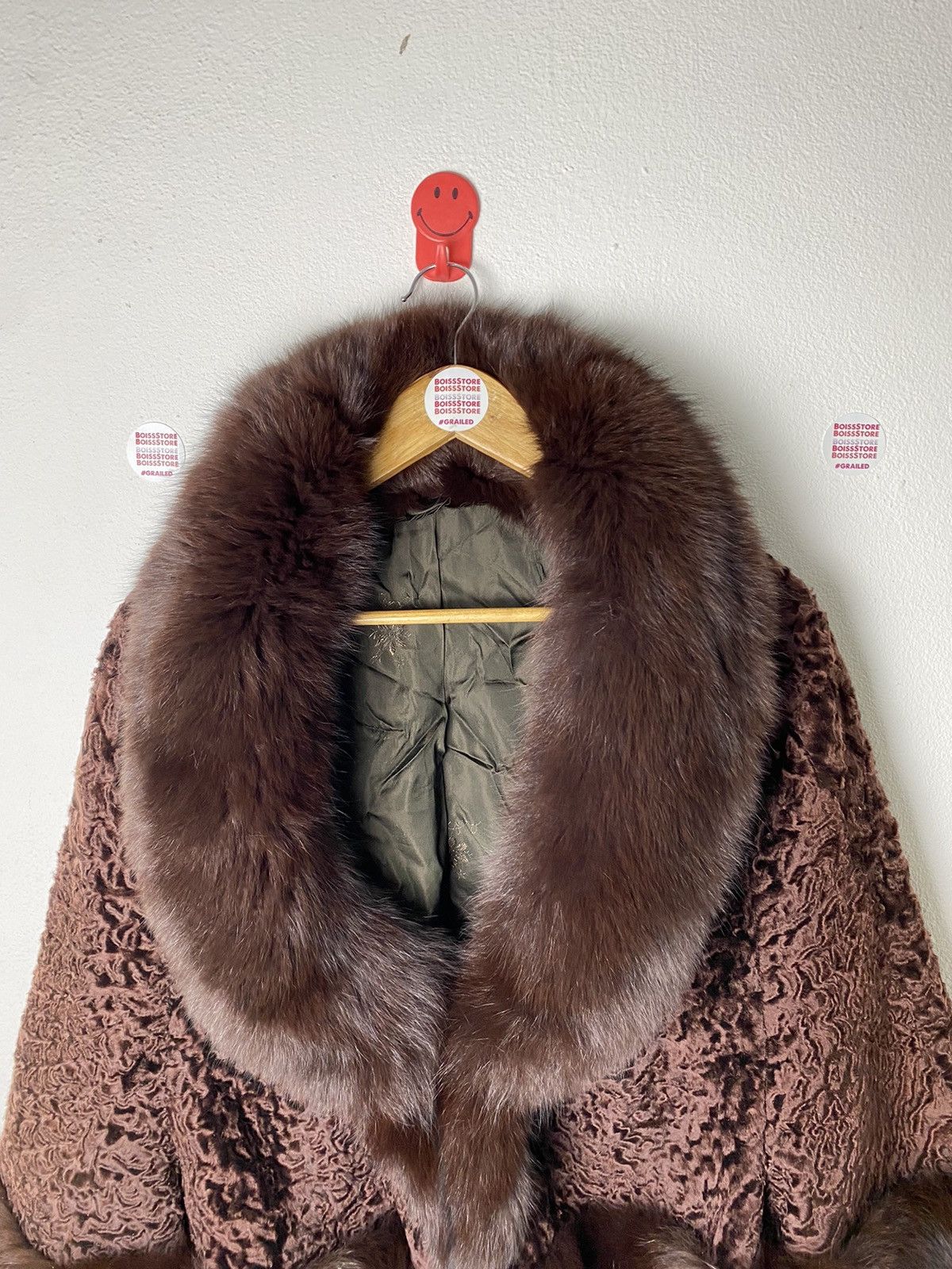 Issey Miyake Japanese designer Mink fur coat Size L / US 10 / IT 46 - 5 Thumbnail