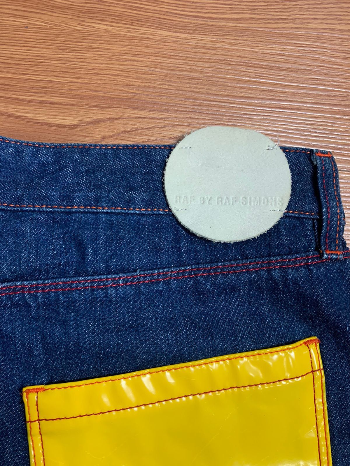 Raf Simons Raf Simons Pvc Yellow Pocket Denim Size US 32 / EU 48 - 14 Thumbnail