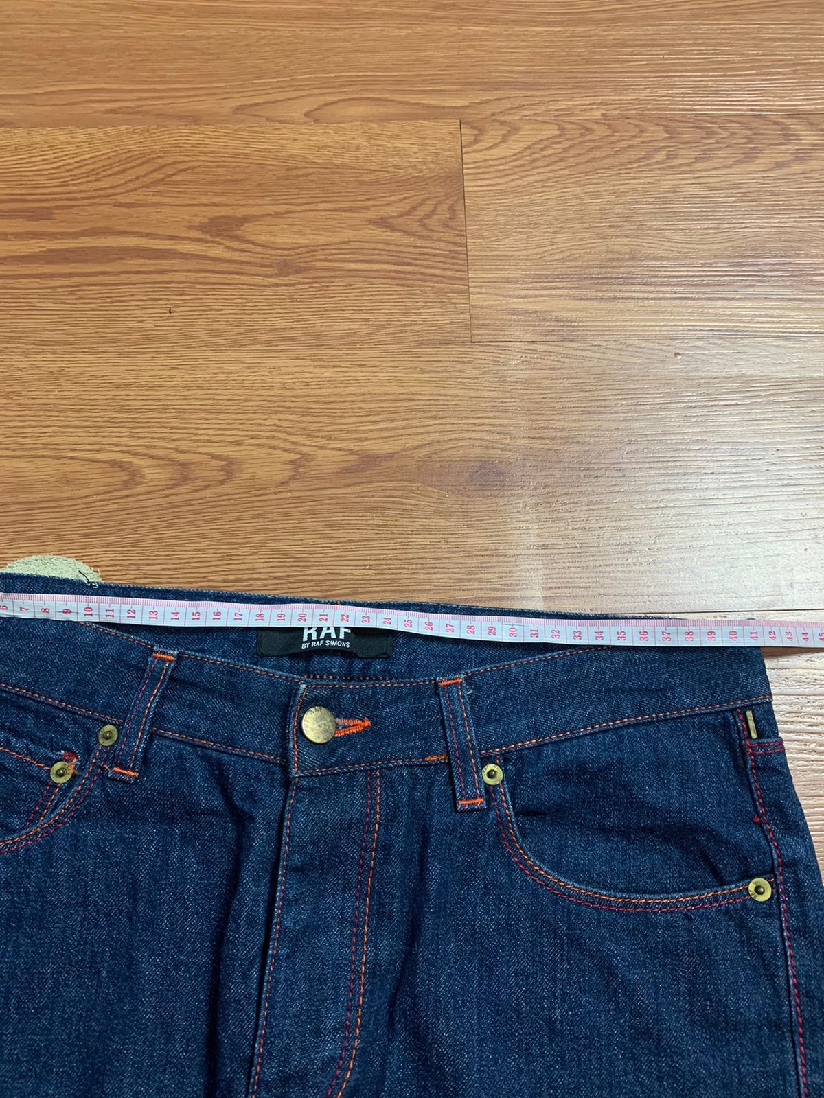 Raf Simons Raf Simons Pvc Yellow Pocket Denim Size US 32 / EU 48 - 18 Thumbnail