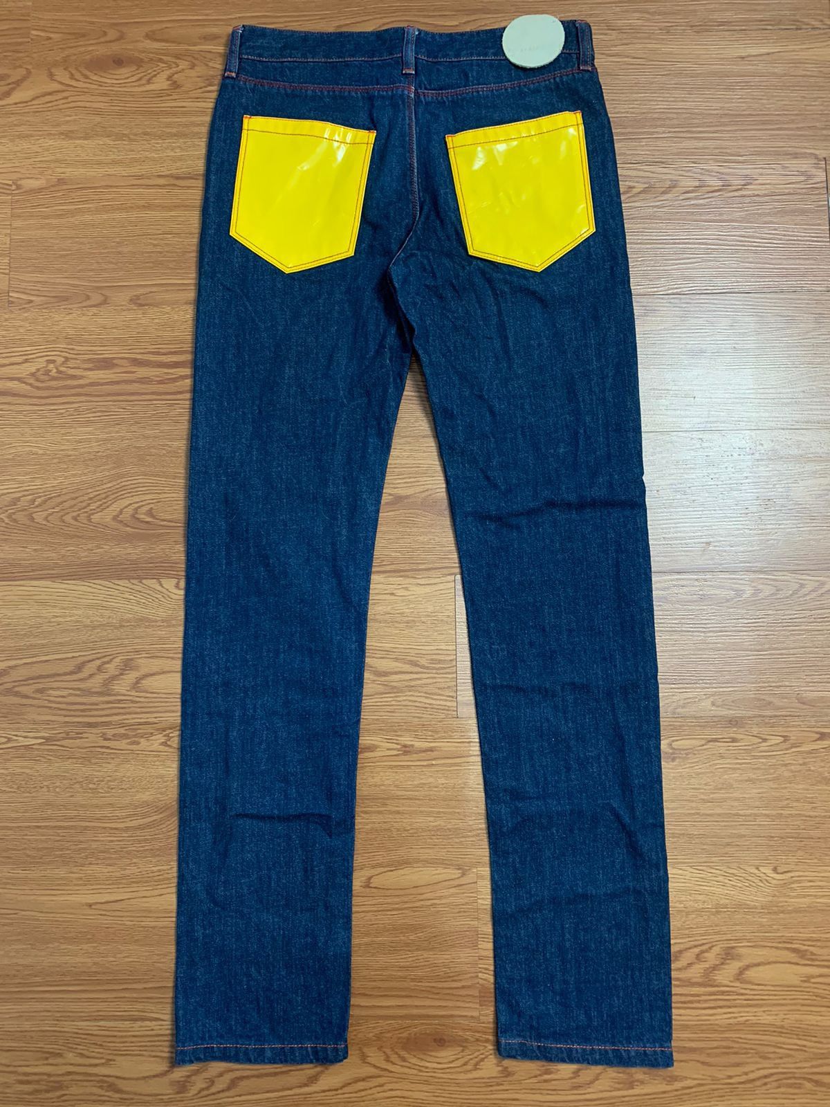 Raf Simons Raf Simons Pvc Yellow Pocket Denim Size US 32 / EU 48 - 2 Thumbnail