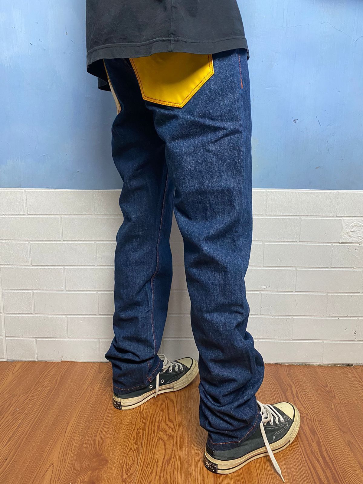 Raf Simons Raf Simons Pvc Yellow Pocket Denim Size US 32 / EU 48 - 1 Thumbnail
