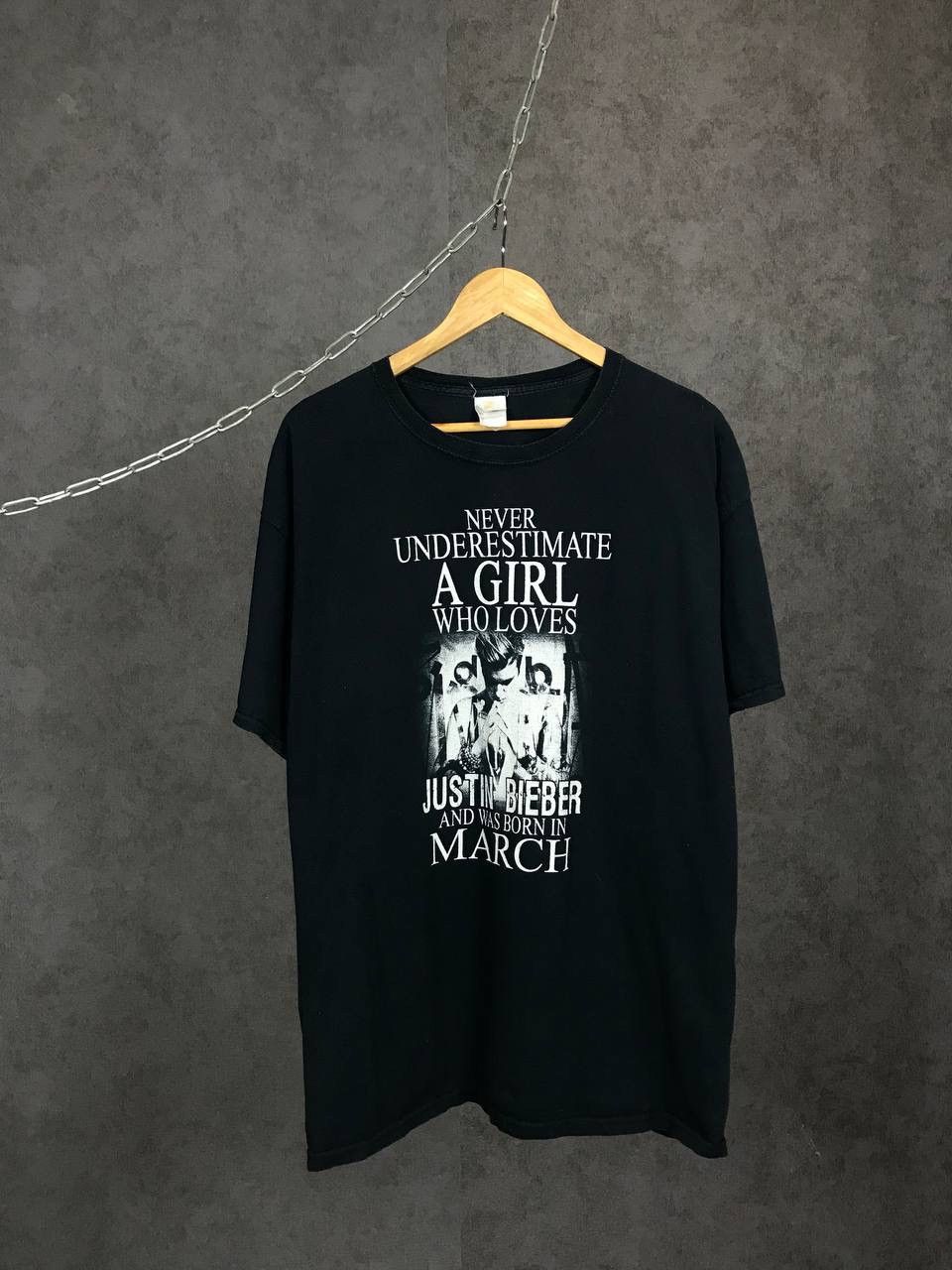 Band Tees × Justin Bieber × Vintage Justin Bieber vintage band tour tee Size US XL / EU 56 / 4 - 1 Thumbnail