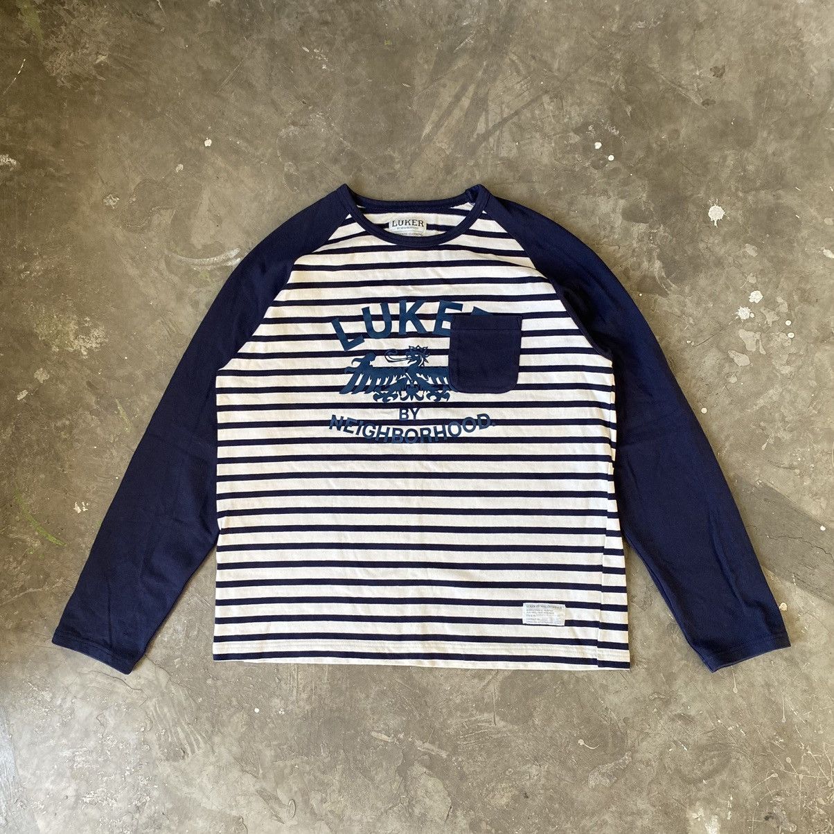 Neighborhood Neighborhood - Border Crew L/S | Grailed