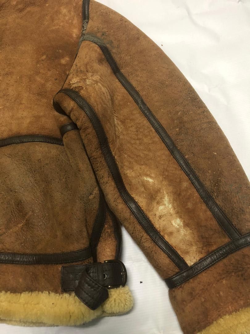 Vintage 💥BIND OFFER NOW❌Vtg B3 Lambskin Jacket Shearling Size US XL / EU 56 / 4 - 5 Thumbnail