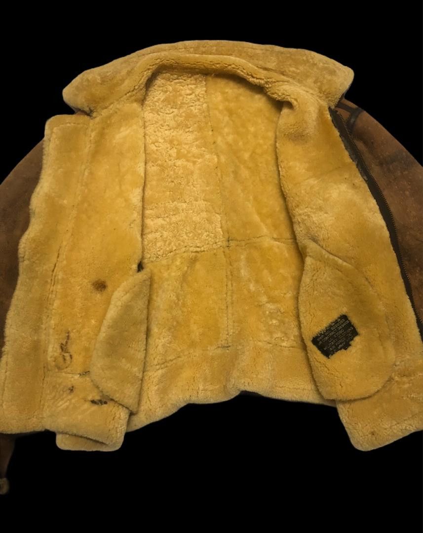 Vintage 💥BIND OFFER NOW❌Vtg B3 Lambskin Jacket Shearling Size US XL / EU 56 / 4 - 8 Thumbnail