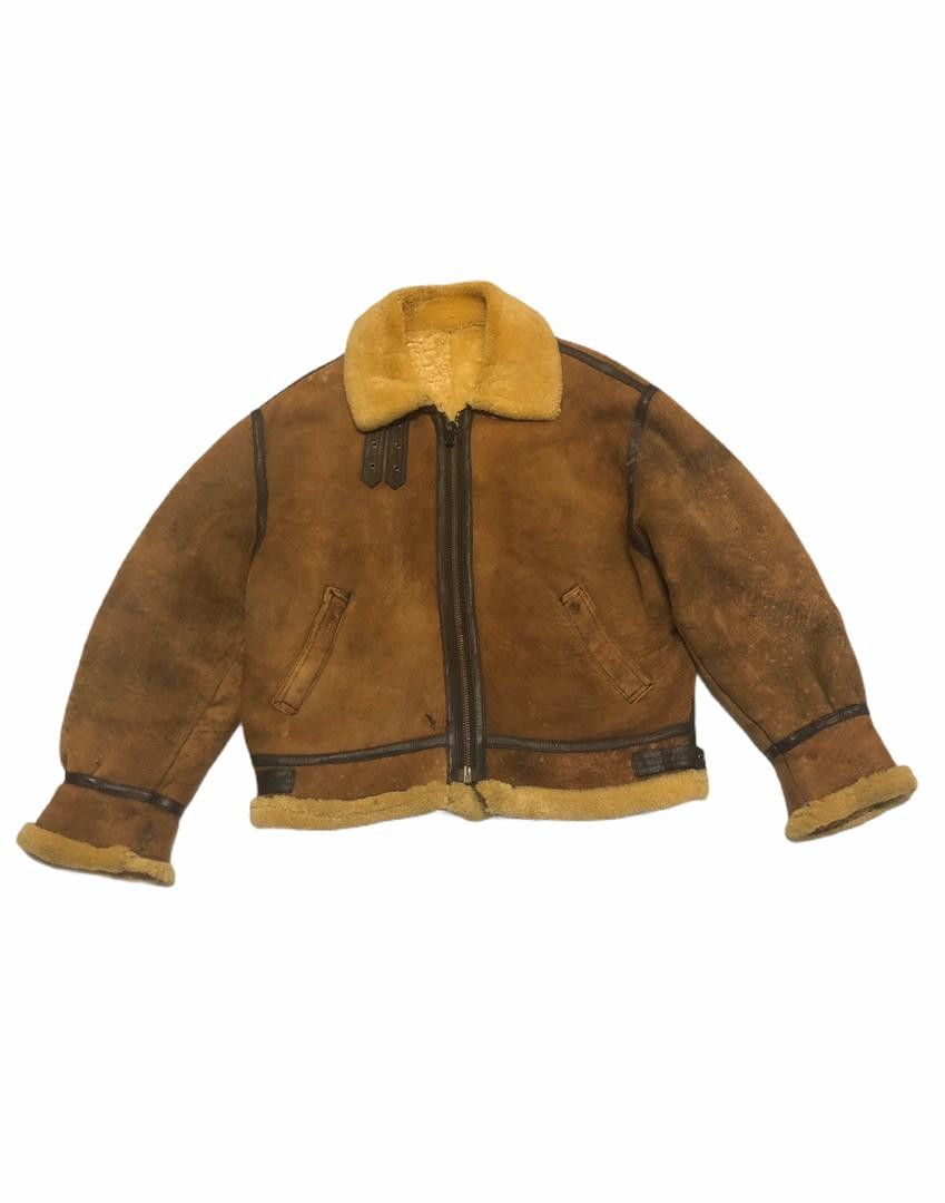 💥BIND OFFER NOW❌Vtg B3 Lambskin Jacket Shearling