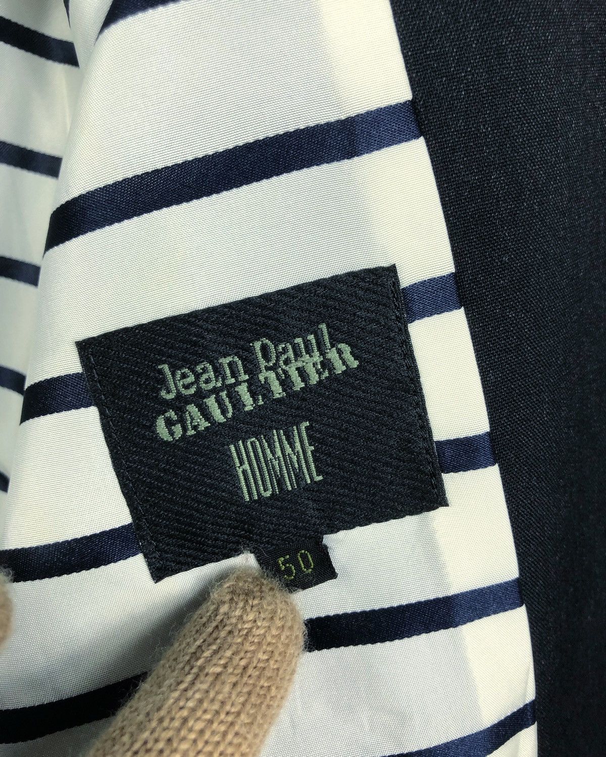 Jean Paul Gaultier Rare Jean Paul Gaultier Homme Wool Blazer Suits Size 50S - 8 Thumbnail