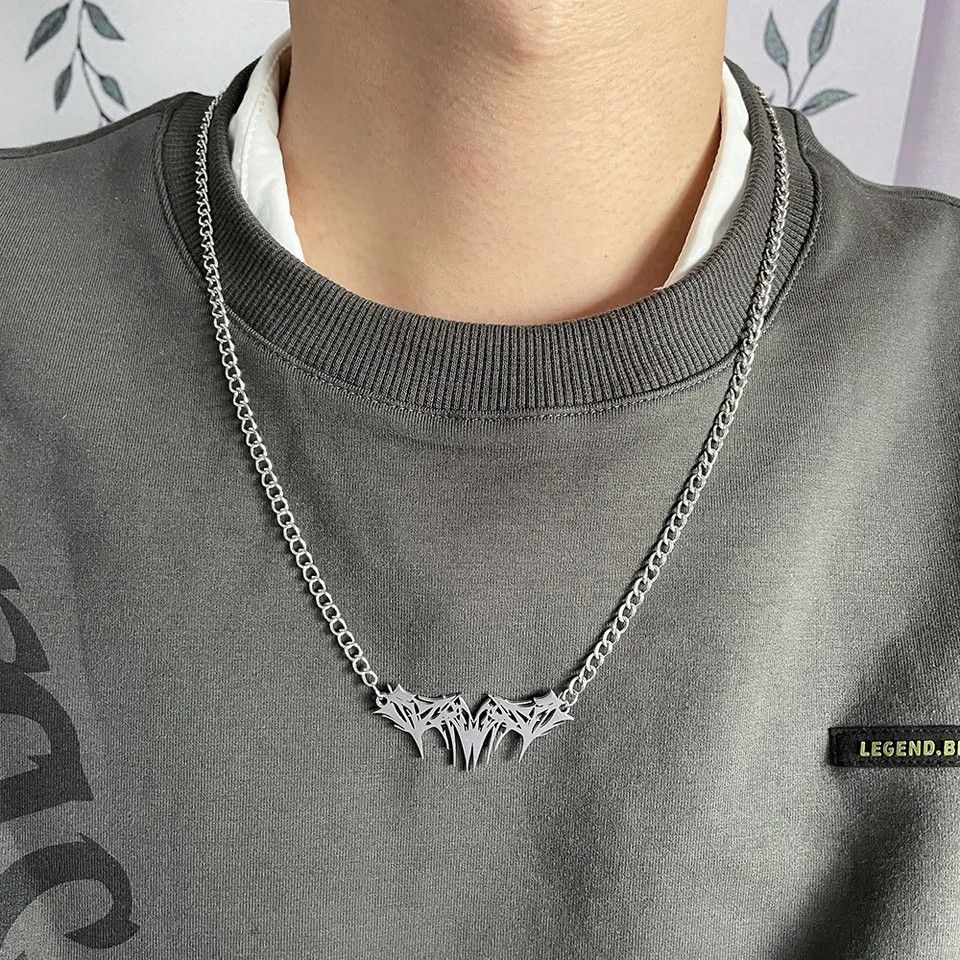 Handmade Minimalist Thorns Pendant Necklace Size ONE SIZE - 4 Thumbnail