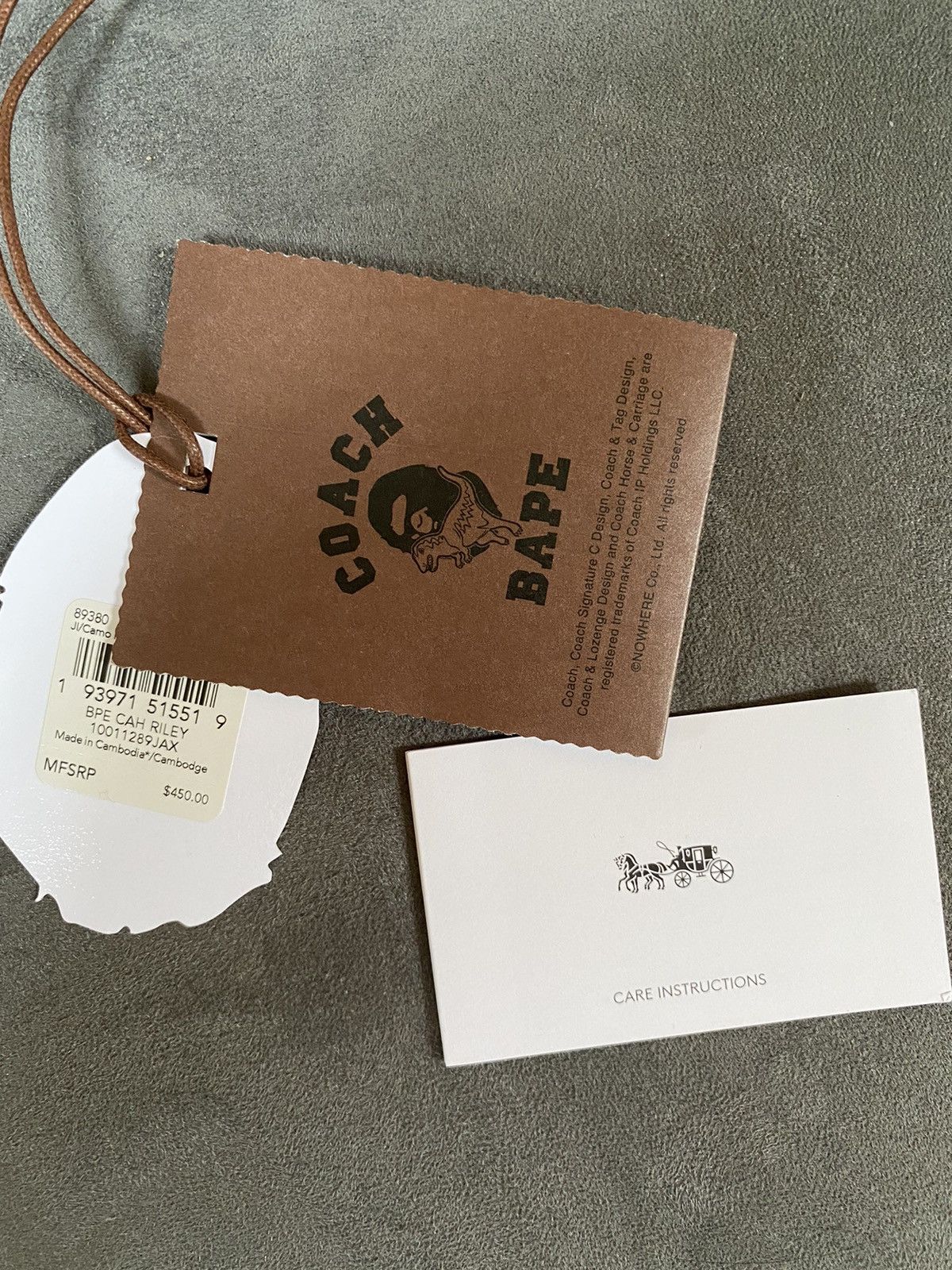 Bape × Coach Bape x Coach Riley Crossbody Bag Size ONE SIZE - 10 Thumbnail