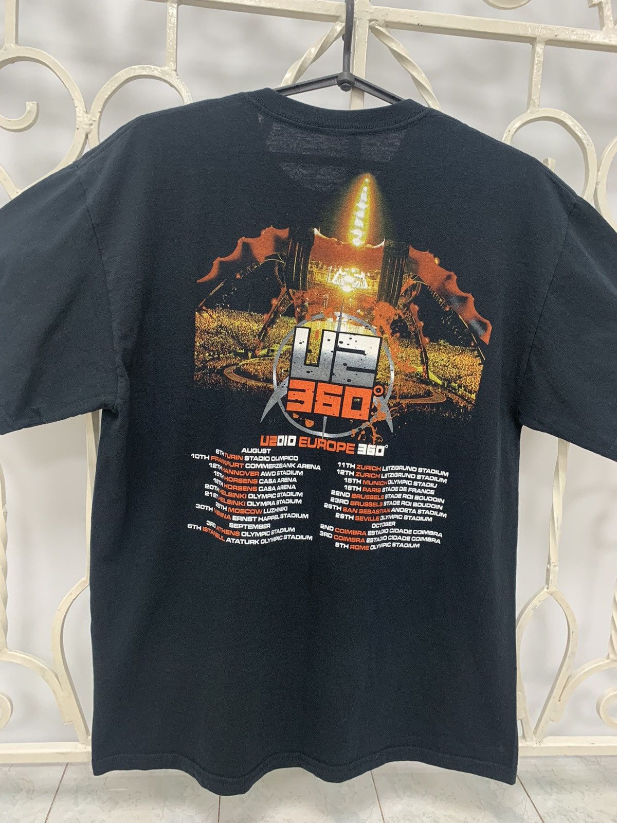 Band Tees Vintage U2 360 Tour 2009 T-shirt Size US M / EU 48-50 / 2 - 11 Thumbnail