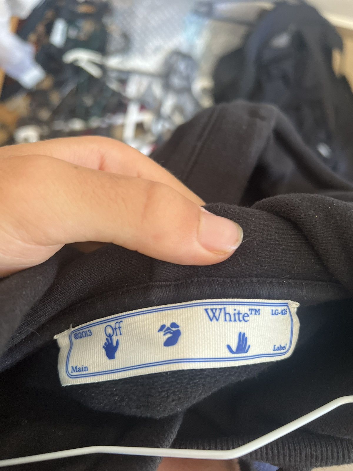 Off-White Off white Caravaggio boy hoodie Size US M / EU 48-50 / 2 - 11 Thumbnail