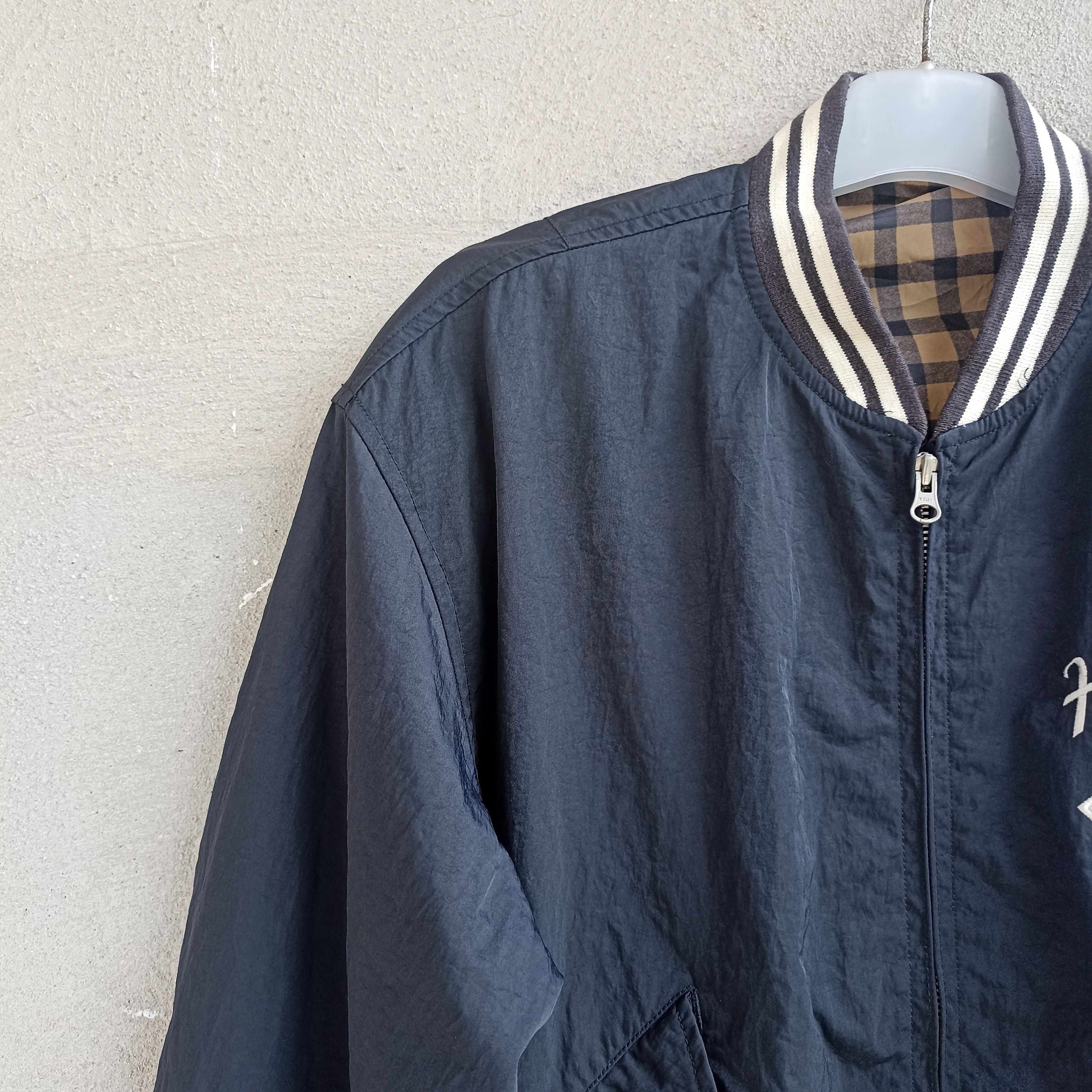 Japanese Brand Vintage Hombre 89 Rozzo Pulcinos Bombers Jacket Size US L / EU 52-54 / 3 - 4 Thumbnail