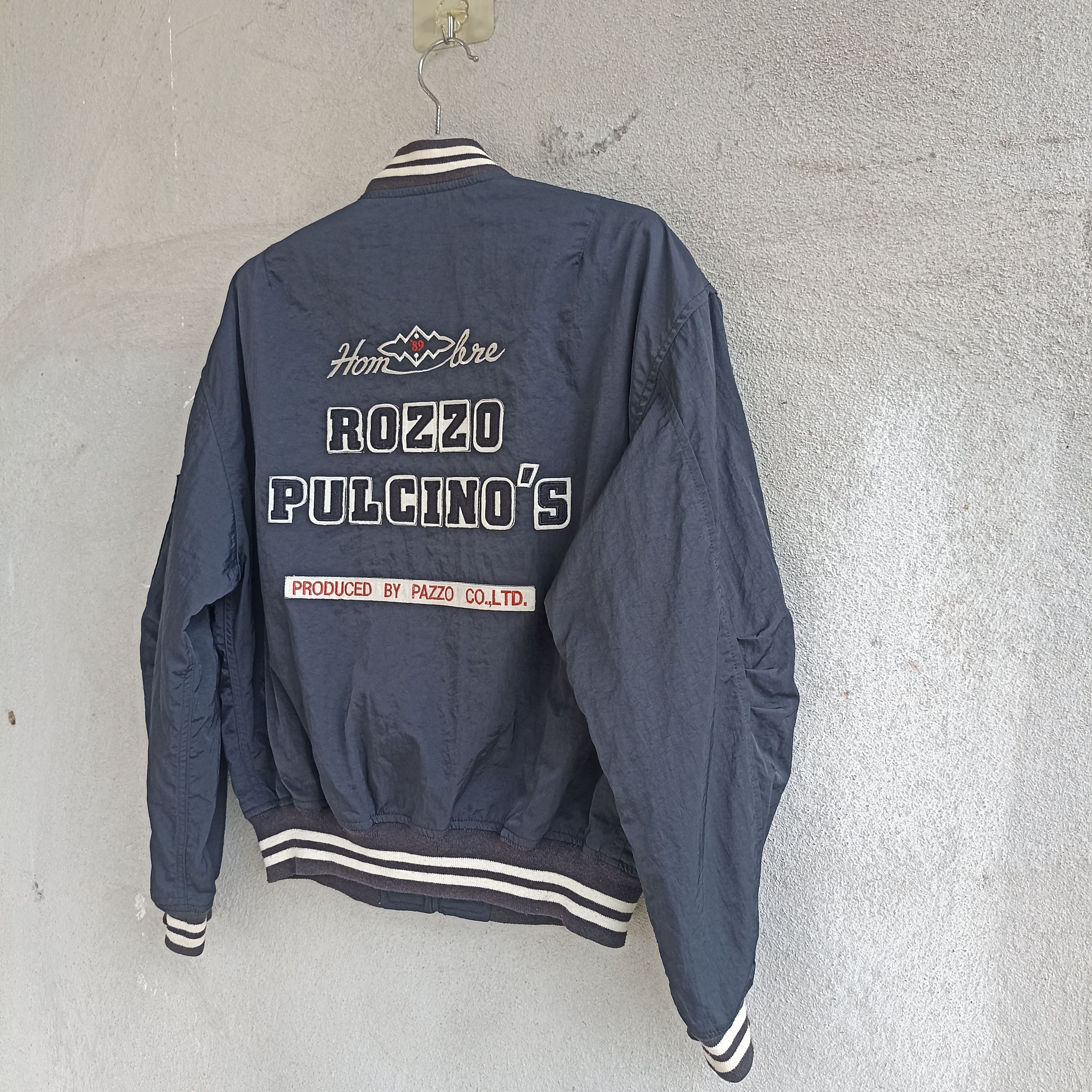 Japanese Brand Vintage Hombre 89 Rozzo Pulcinos Bombers Jacket Size US L / EU 52-54 / 3 - 13 Thumbnail