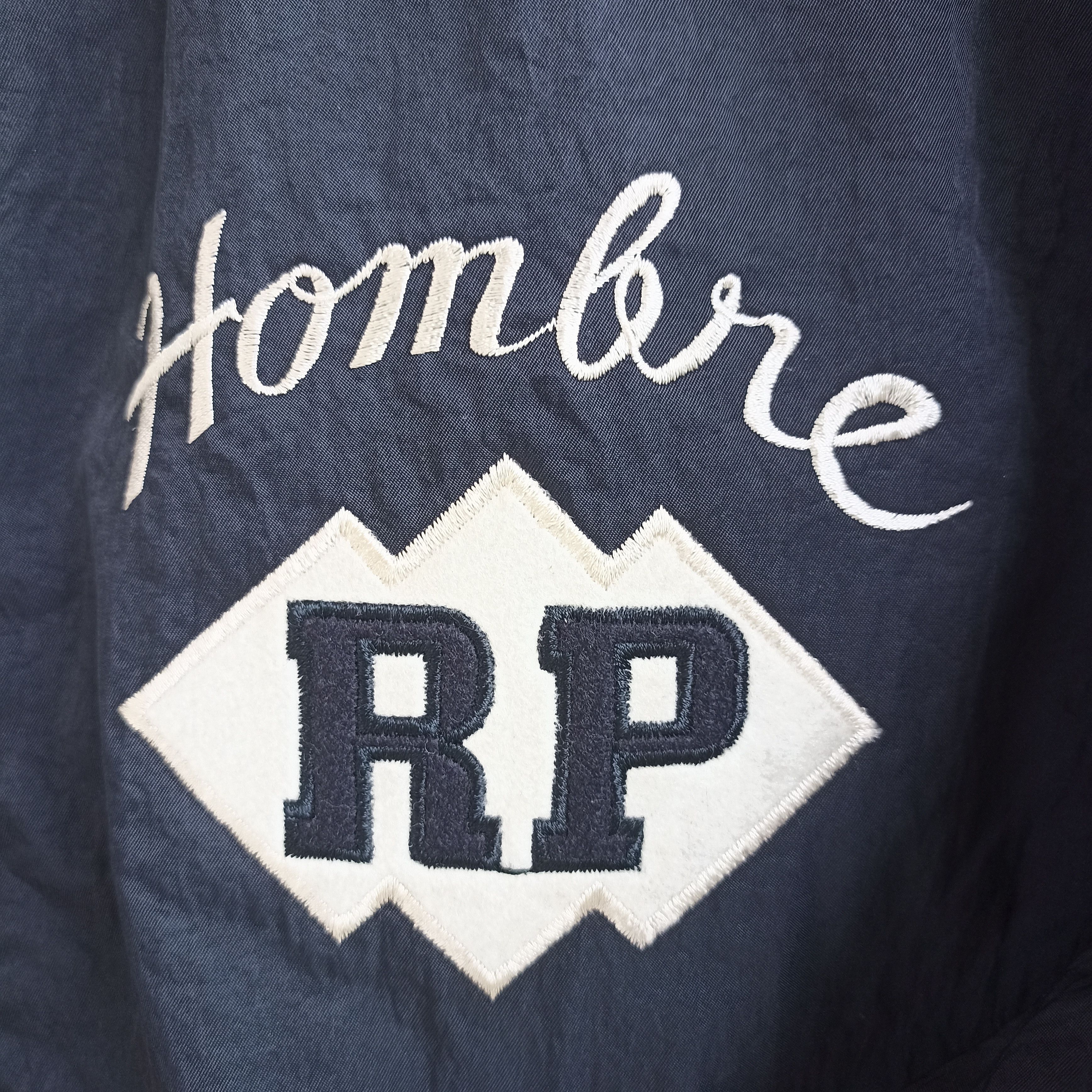 Japanese Brand Vintage Hombre 89 Rozzo Pulcinos Bombers Jacket Size US L / EU 52-54 / 3 - 8 Thumbnail