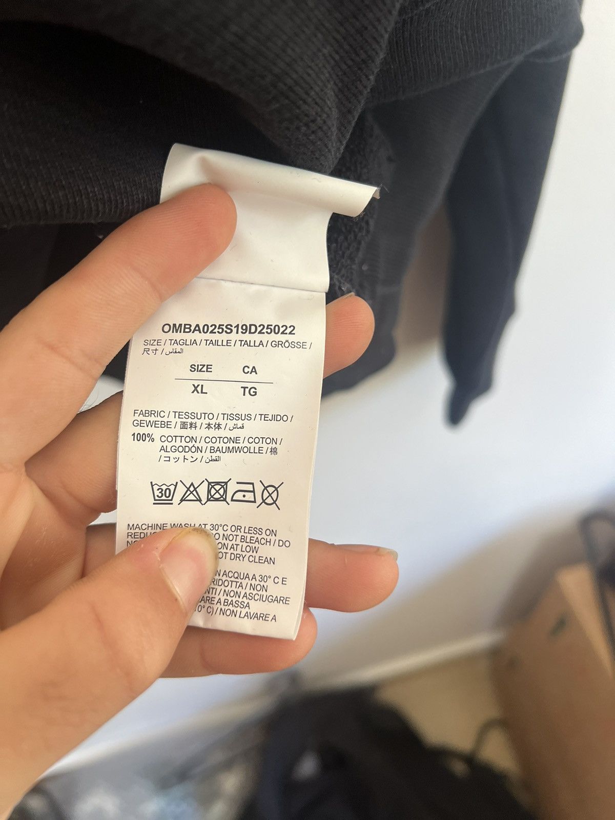 Off-White Off white small logo sweatshirt Size US L / EU 52-54 / 3 - 9 Thumbnail