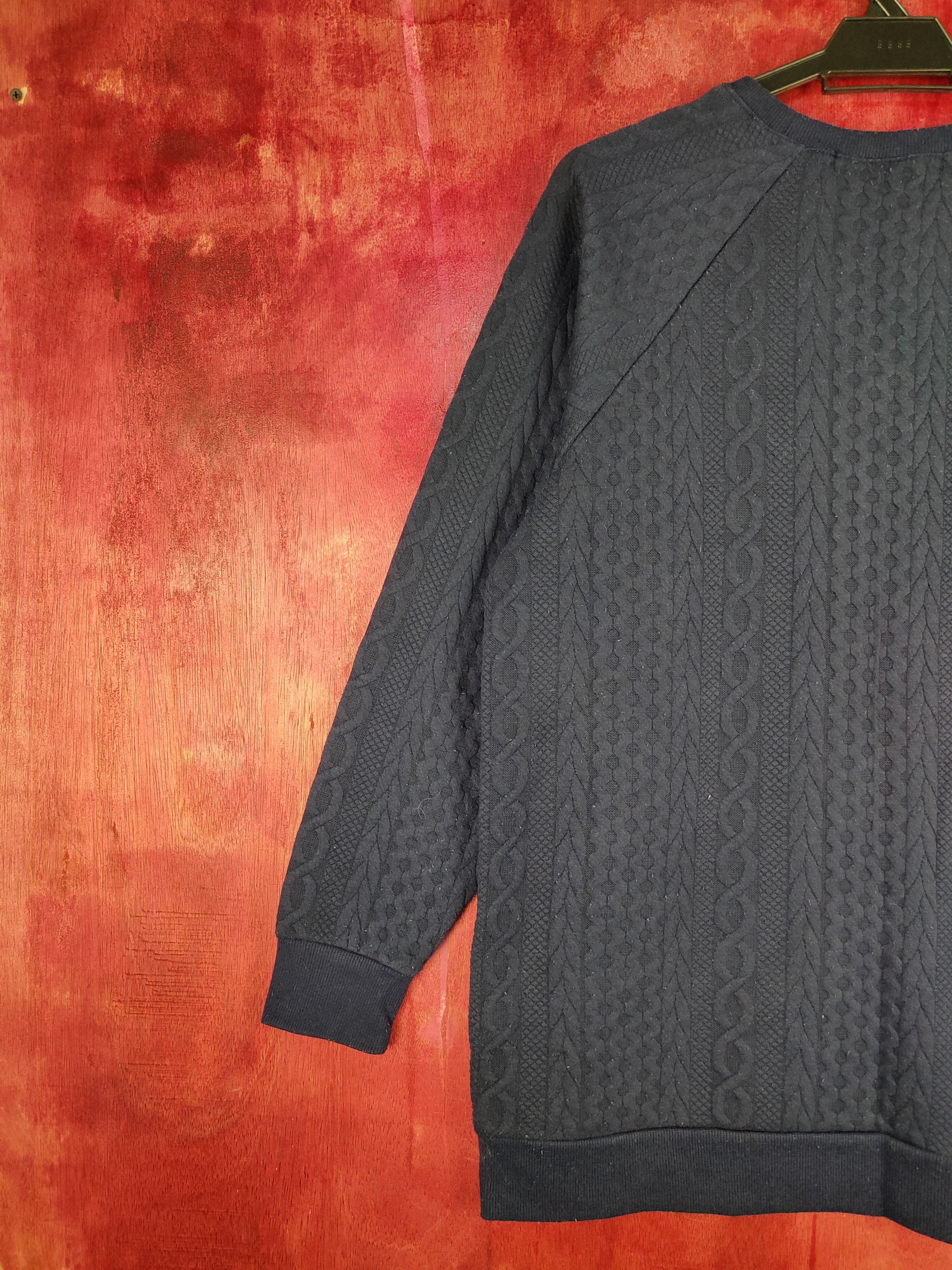 City Streets × Japanese Brand Blue Strive Dark Blue Heis Hero Sweatshirt #291B Size US M / EU 48-50 / 2 - 8 Thumbnail