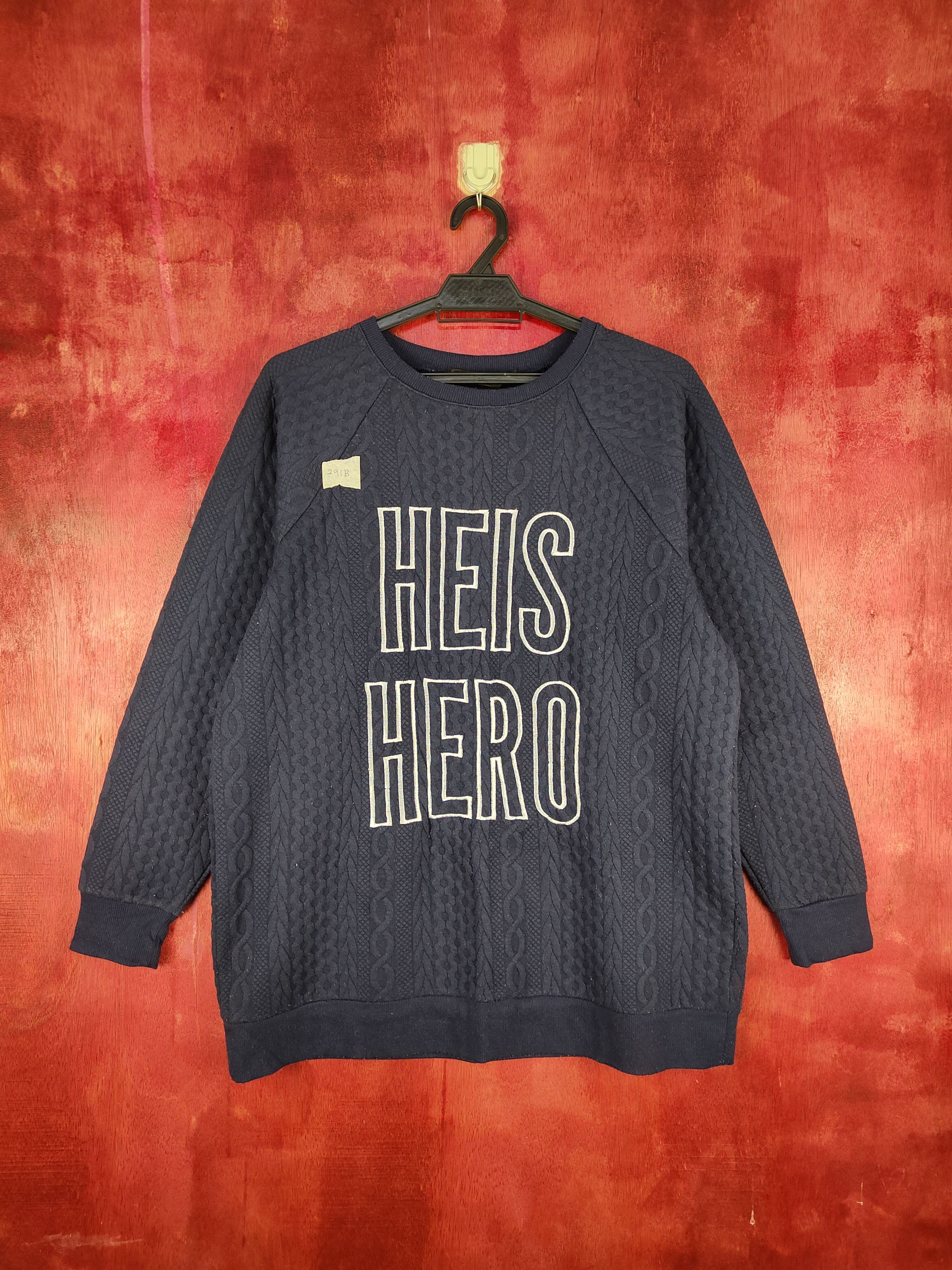 City Streets × Japanese Brand Blue Strive Dark Blue Heis Hero Sweatshirt #291B Size US M / EU 48-50 / 2 - 1 Thumbnail