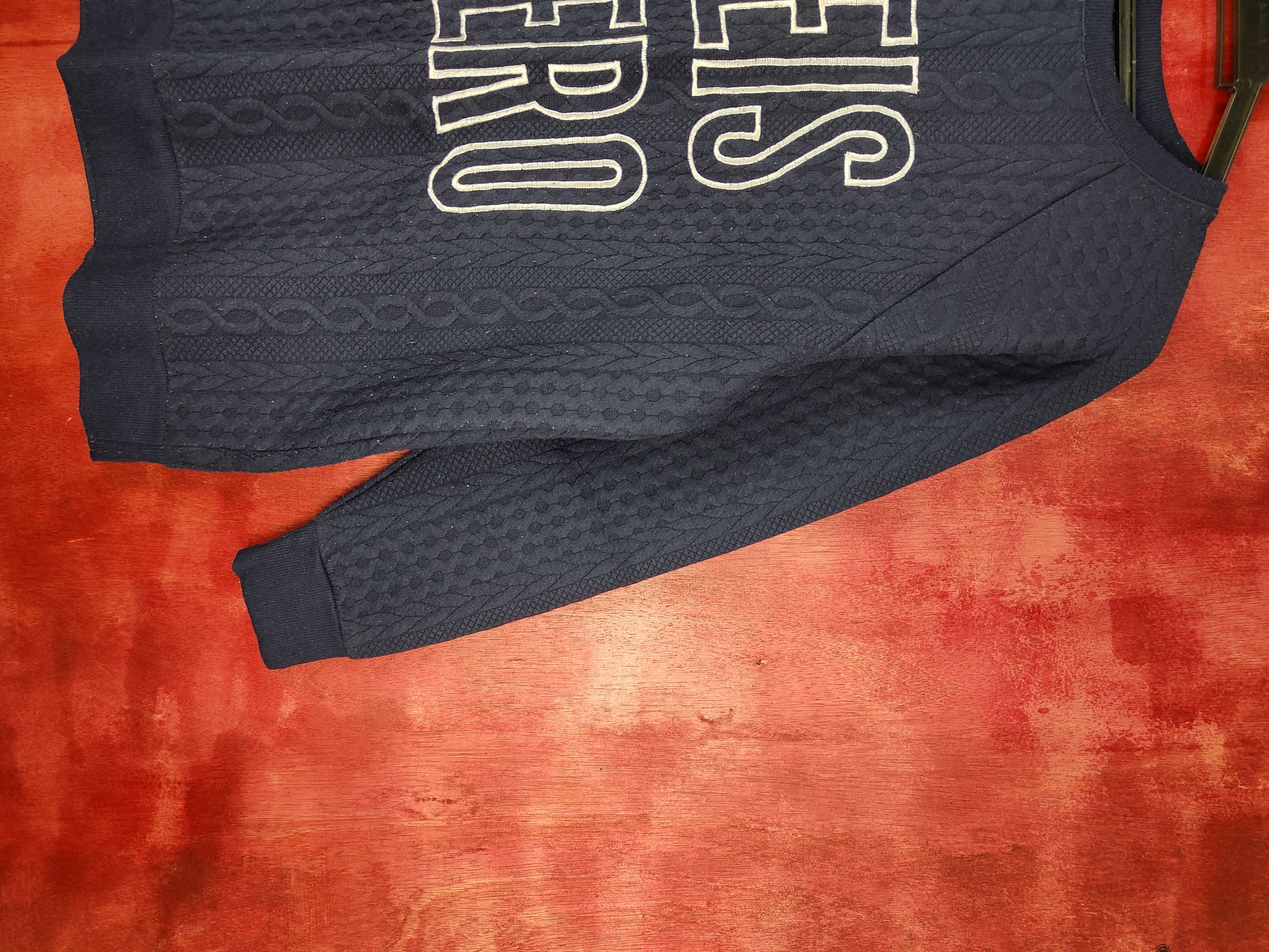 City Streets × Japanese Brand Blue Strive Dark Blue Heis Hero Sweatshirt #291B Size US M / EU 48-50 / 2 - 5 Thumbnail