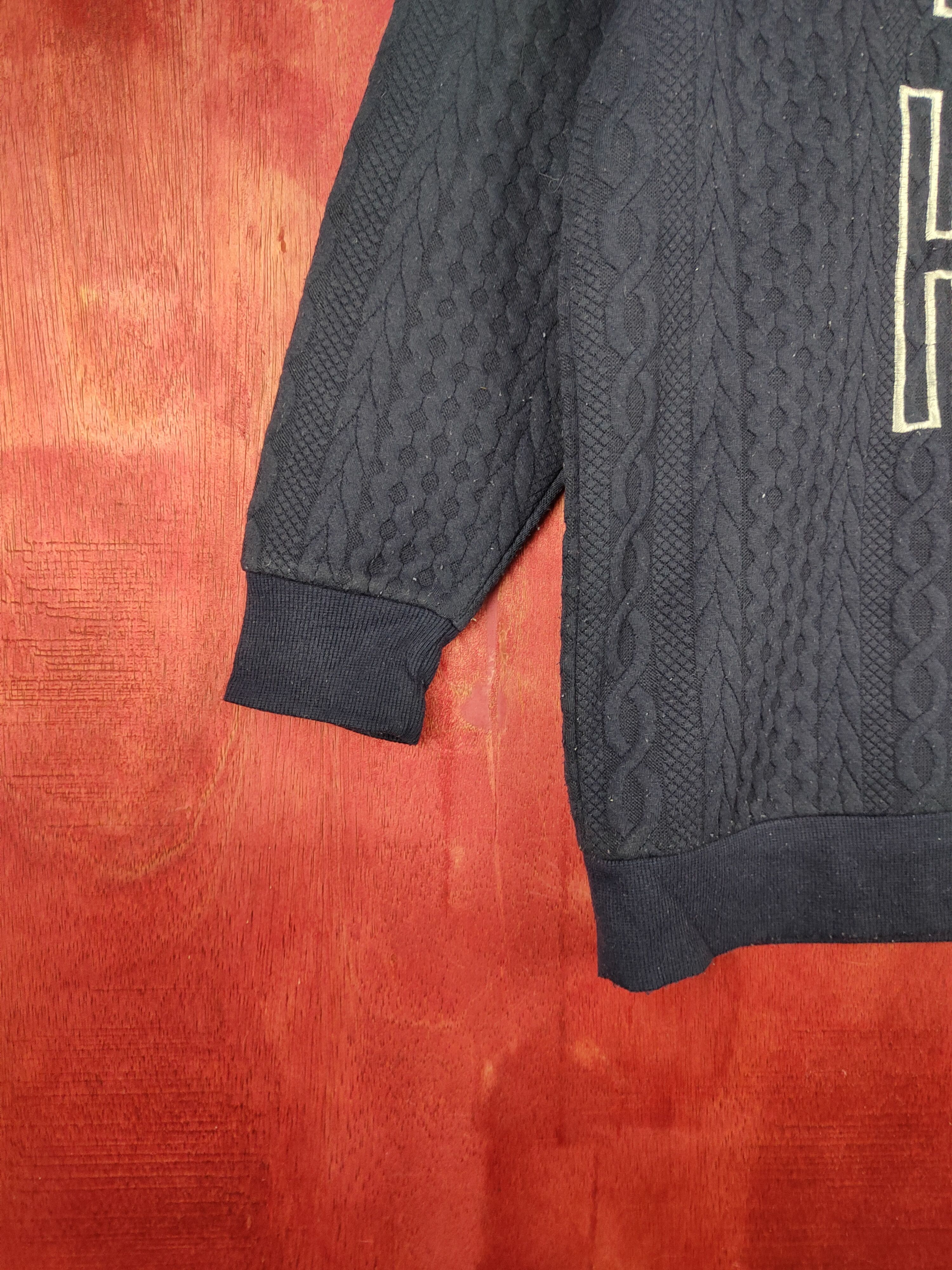 City Streets × Japanese Brand Blue Strive Dark Blue Heis Hero Sweatshirt #291B Size US M / EU 48-50 / 2 - 4 Thumbnail