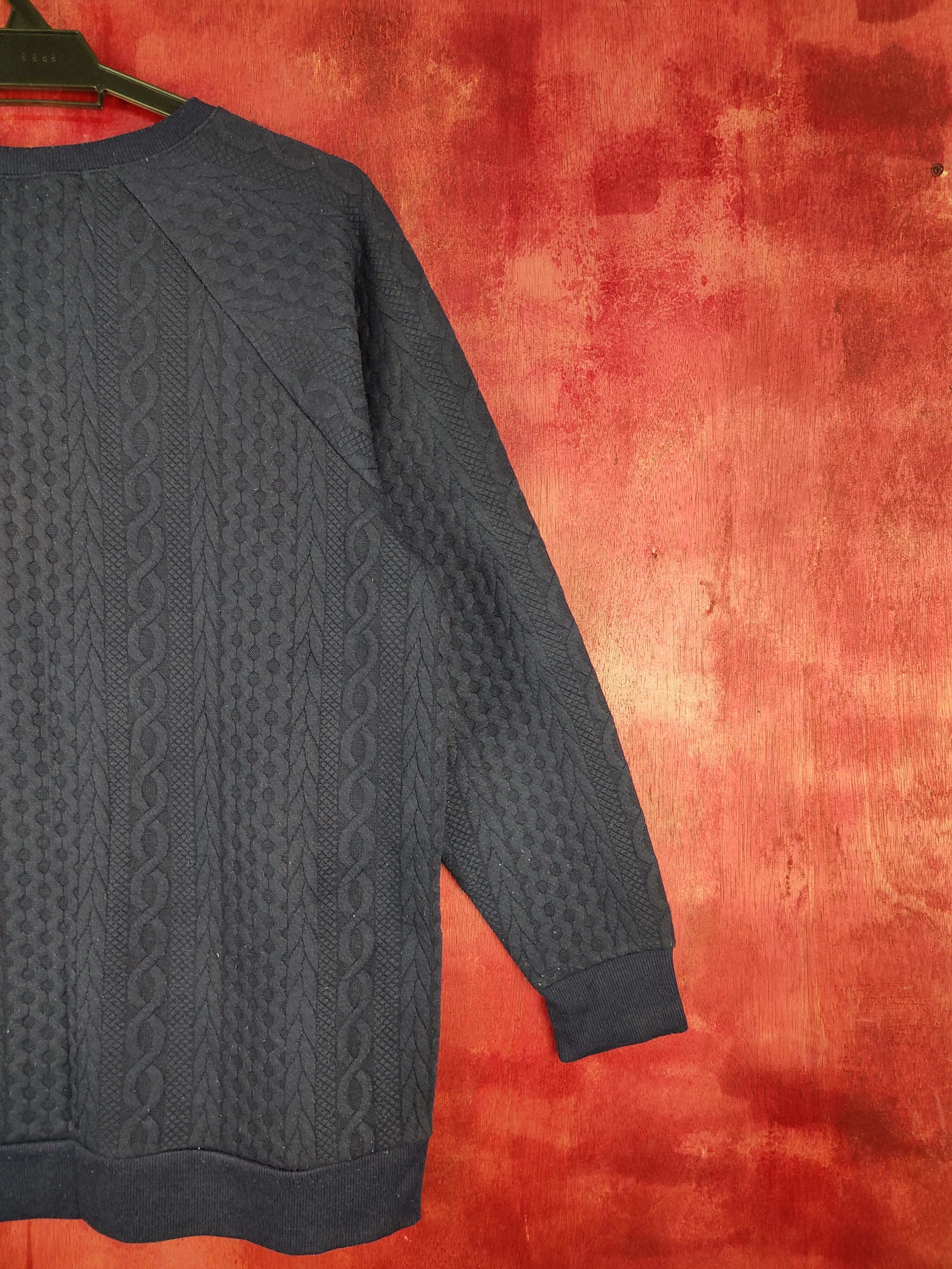 City Streets × Japanese Brand Blue Strive Dark Blue Heis Hero Sweatshirt #291B Size US M / EU 48-50 / 2 - 9 Thumbnail