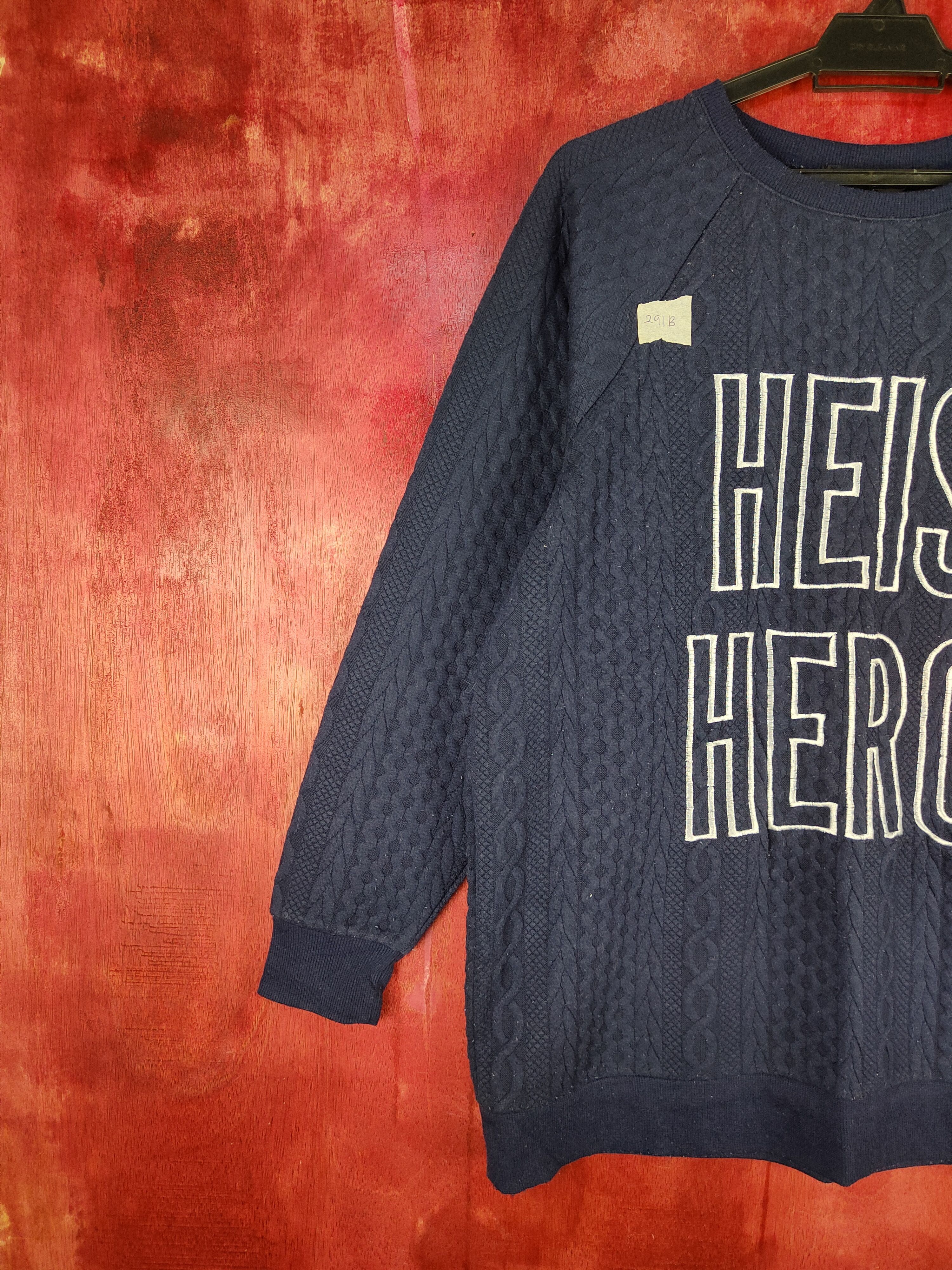 City Streets × Japanese Brand Blue Strive Dark Blue Heis Hero Sweatshirt #291B Size US M / EU 48-50 / 2 - 3 Thumbnail