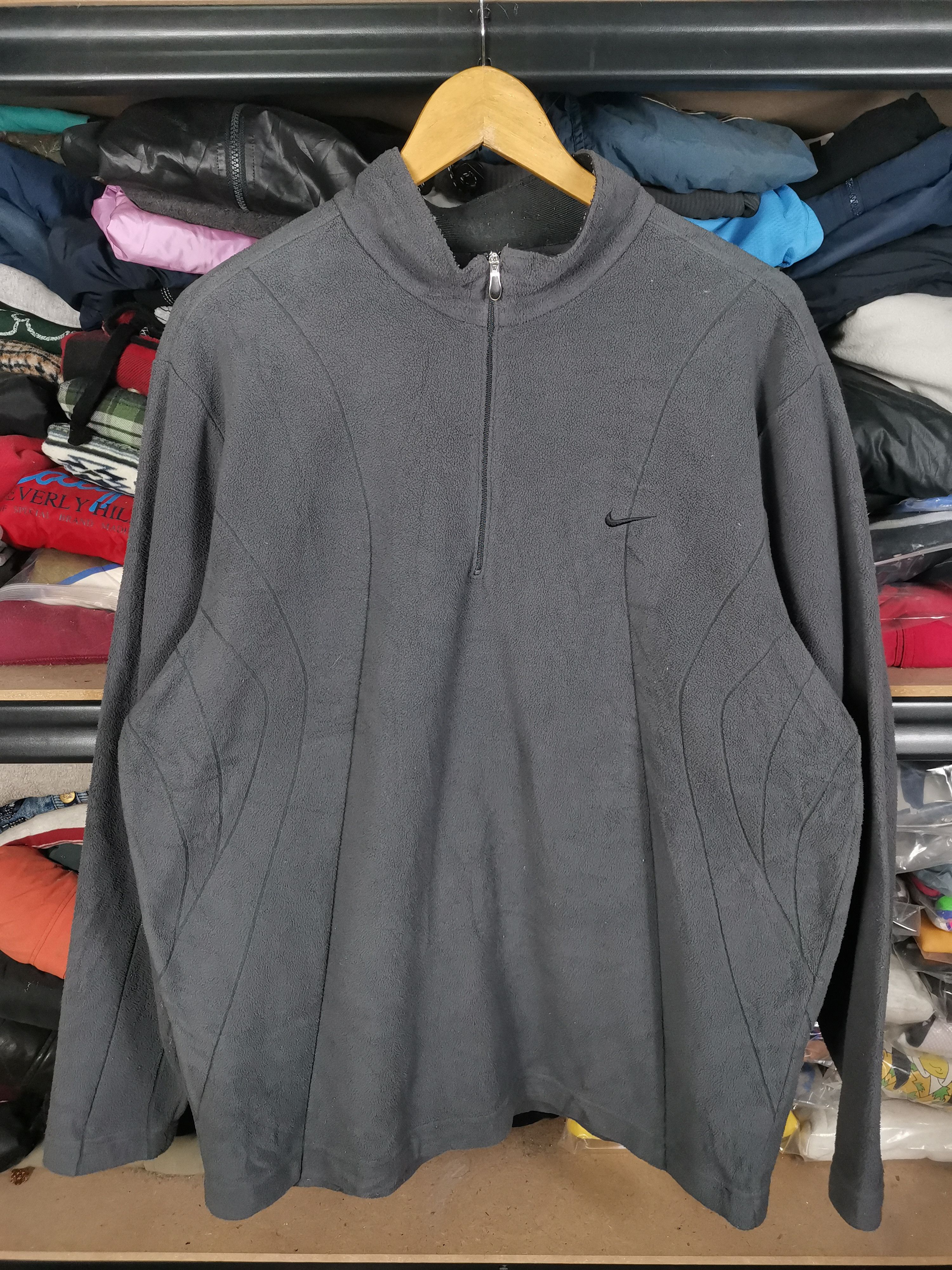 Nike Vintage Nike Golf Fleece Sweater Jacket Size US XL / EU 56 / 4 - 1 Thumbnail