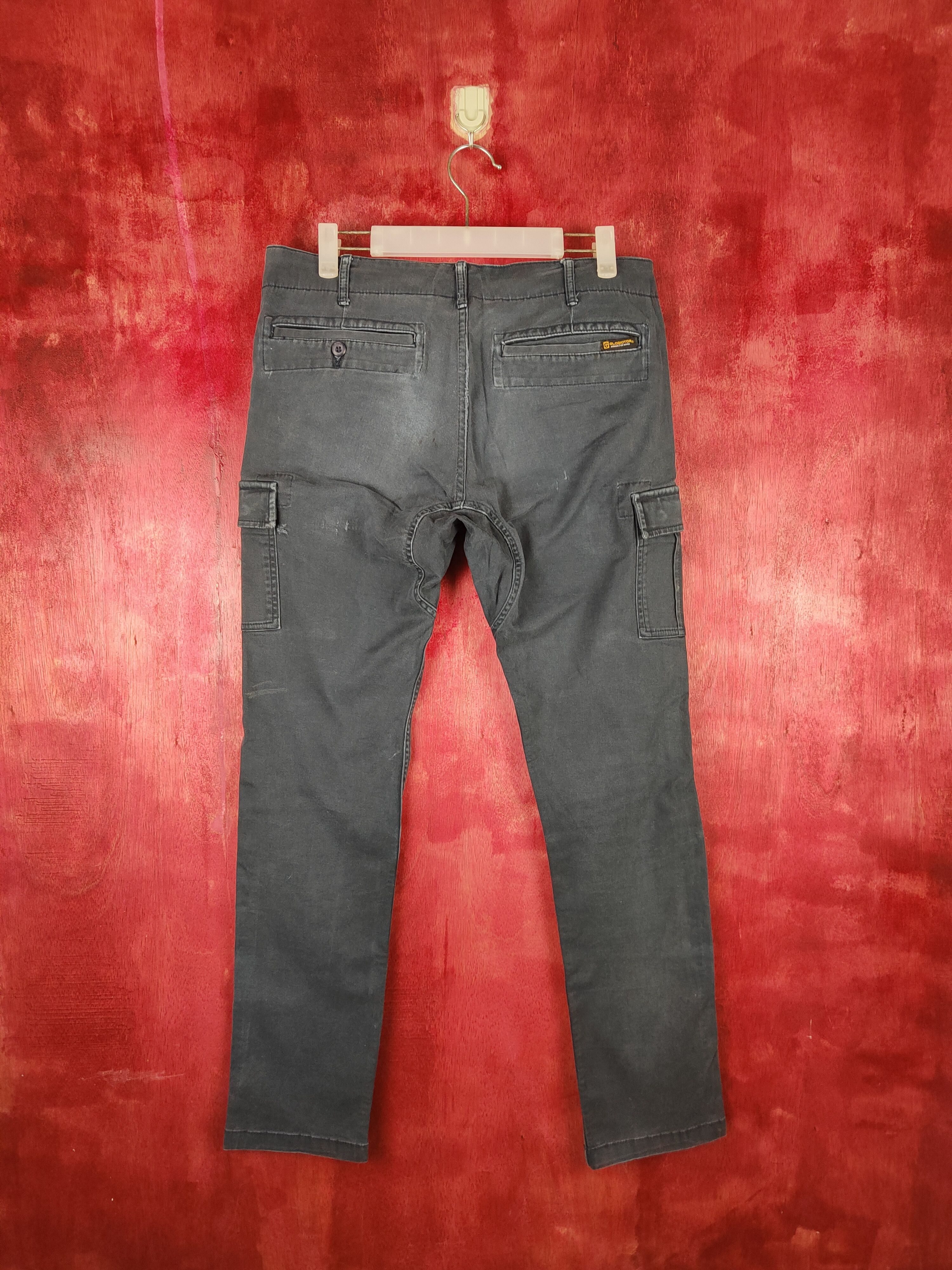 Japanese Brand Gladiator Faded Multi Pocket Tactical Cargo Pants #249B Size US 32 / EU 48 - 9 Thumbnail