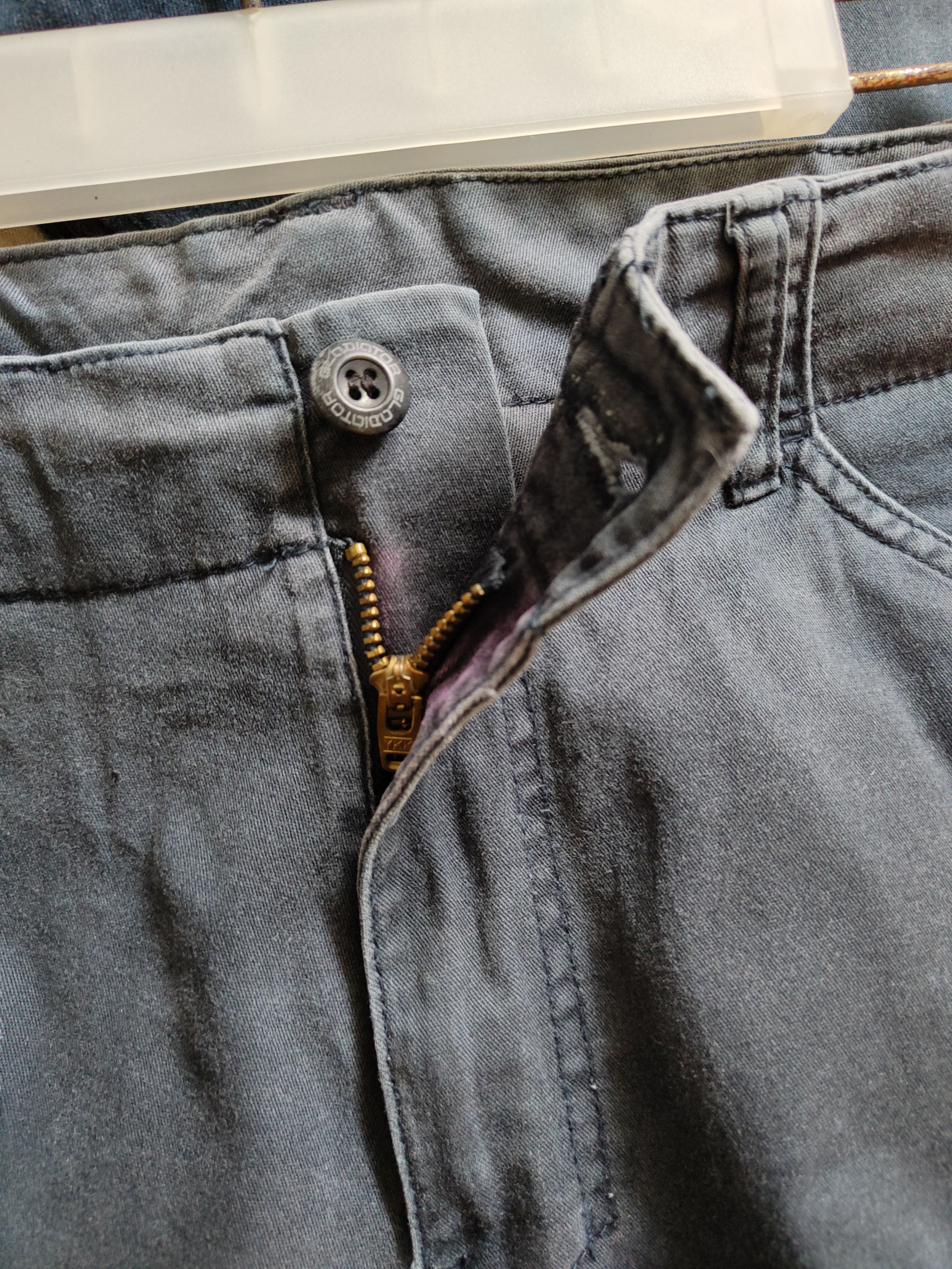 Japanese Brand Gladiator Faded Multi Pocket Tactical Cargo Pants #249B Size US 32 / EU 48 - 14 Thumbnail