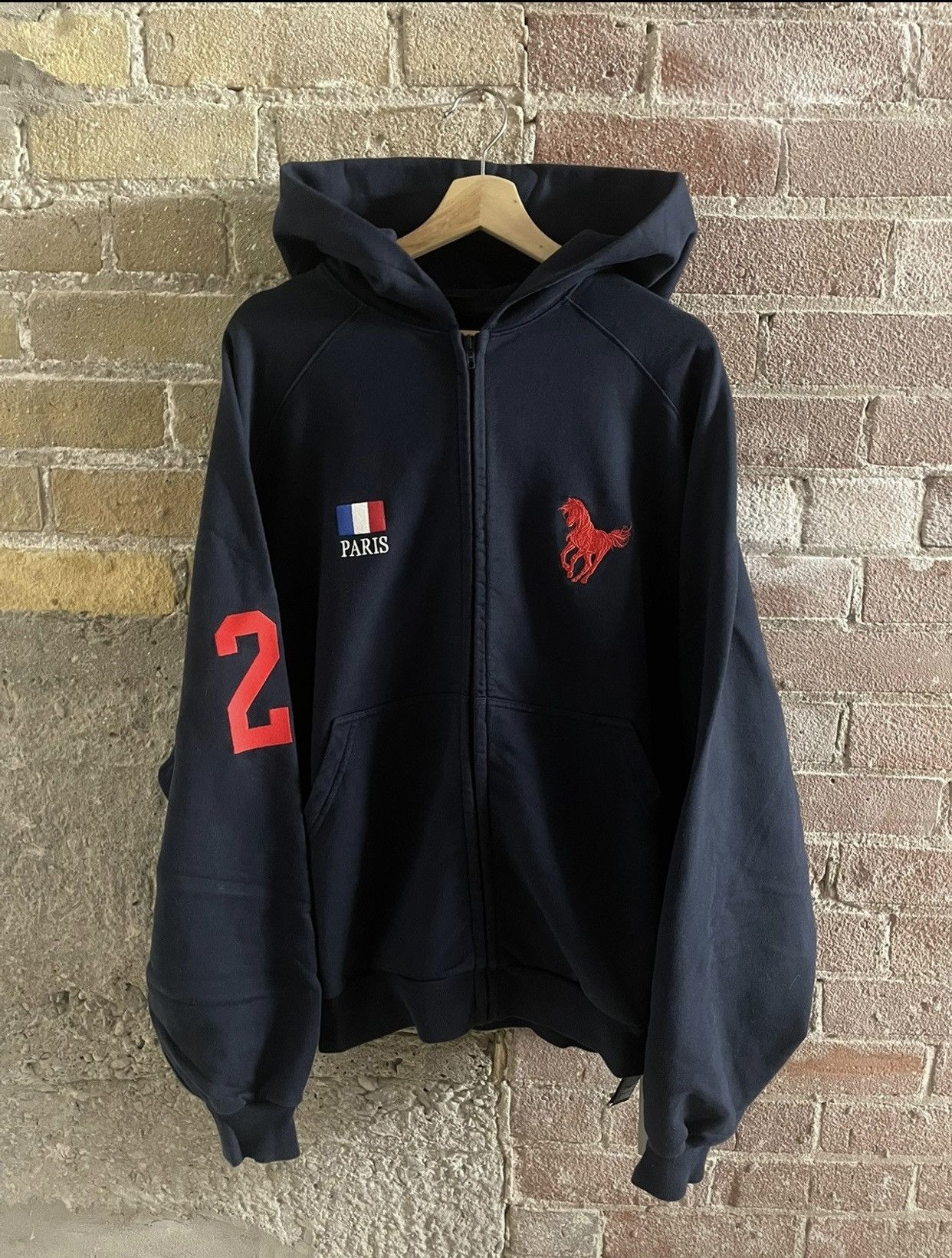 Balenciaga FW22 Balenciaga Runway Polo Hoodie ~ 2 | Grailed