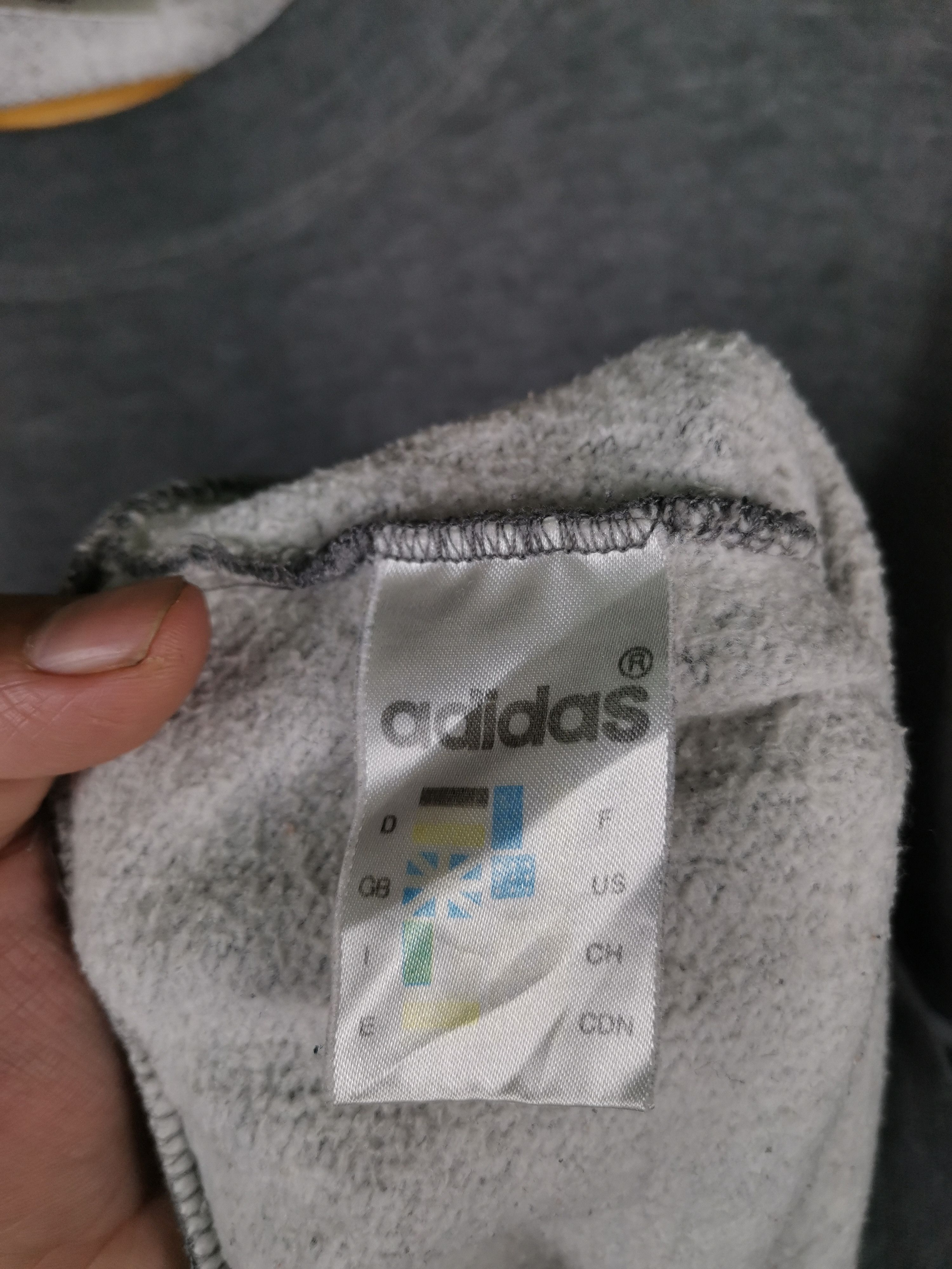 Adidas Vintage 90s Adidas Equipment Sweatshirt Big Logo Size US XL / EU 56 / 4 - 5 Thumbnail
