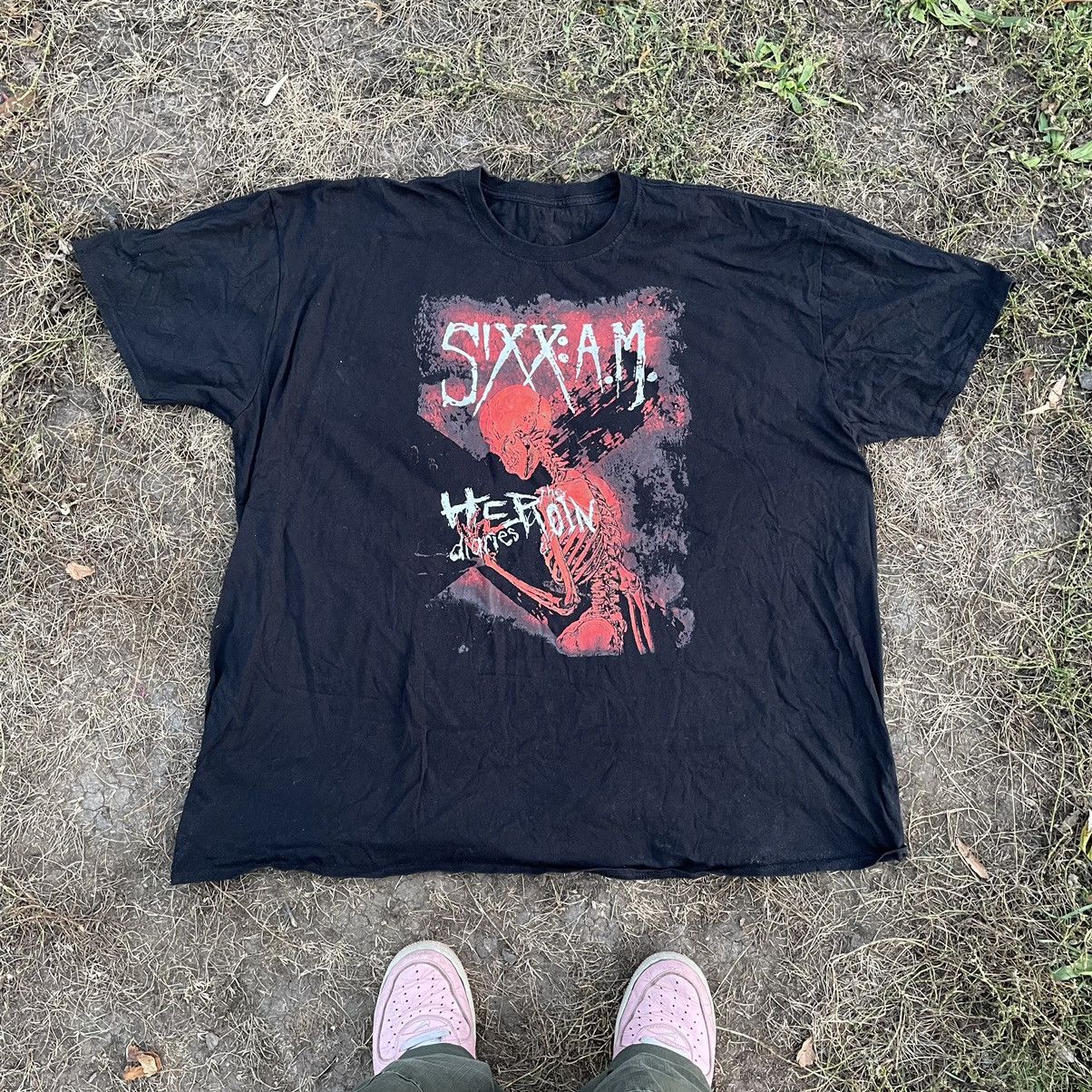Vintage Vintage Y2K Skulls Dead Face Horror Tee Scream Paranoia 90s Size US XXL / EU 58 / 5 - 1 Thumbnail