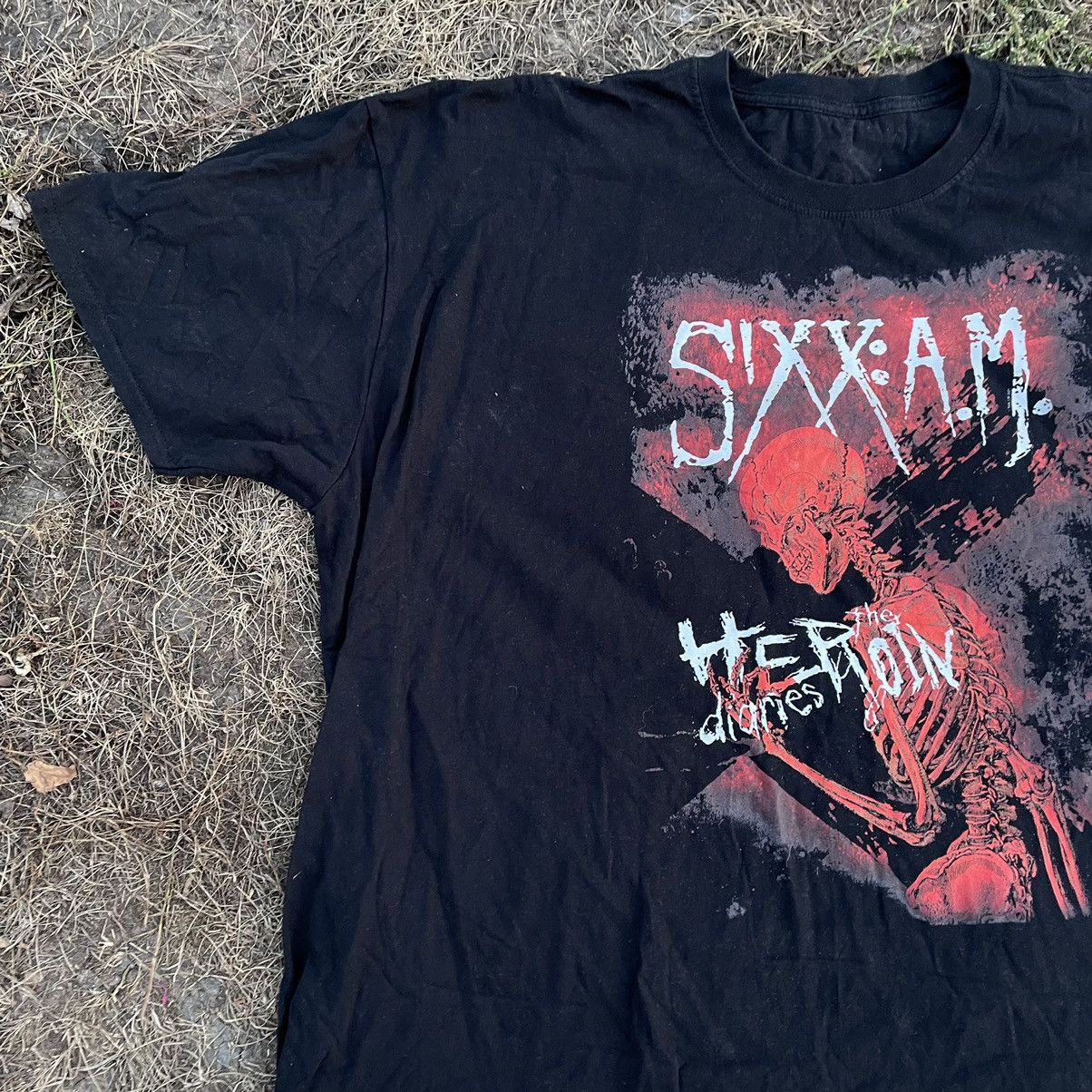 Vintage Vintage Y2K Skulls Dead Face Horror Tee Scream Paranoia 90s Size US XXL / EU 58 / 5 - 3 Thumbnail