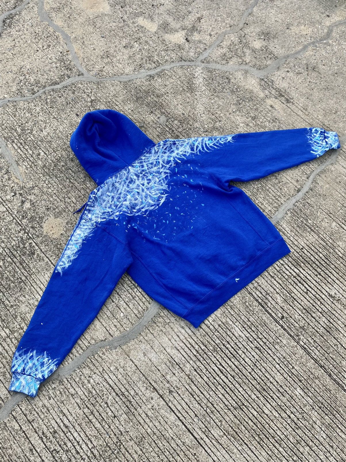 Vintage Vintage Snow Russell Athletic Hoodie Painter Size US M / EU 48-50 / 2 - 18 Thumbnail