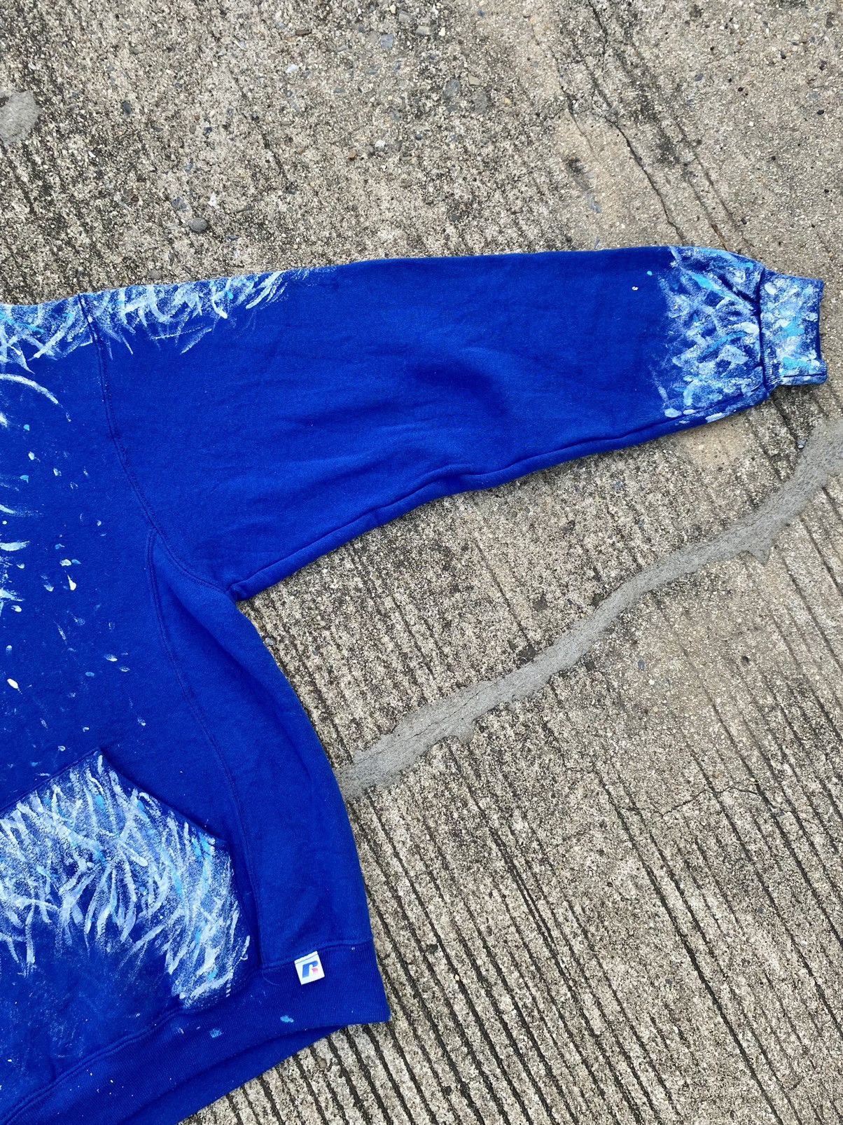 Vintage Vintage Snow Russell Athletic Hoodie Painter Size US M / EU 48-50 / 2 - 11 Thumbnail