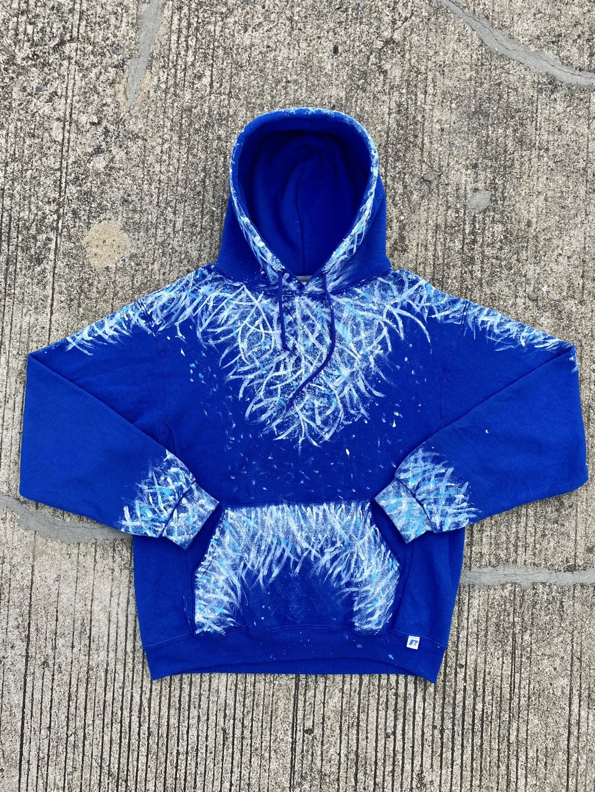 Vintage Vintage Snow Russell Athletic Hoodie Painter Size US M / EU 48-50 / 2 - 1 Thumbnail