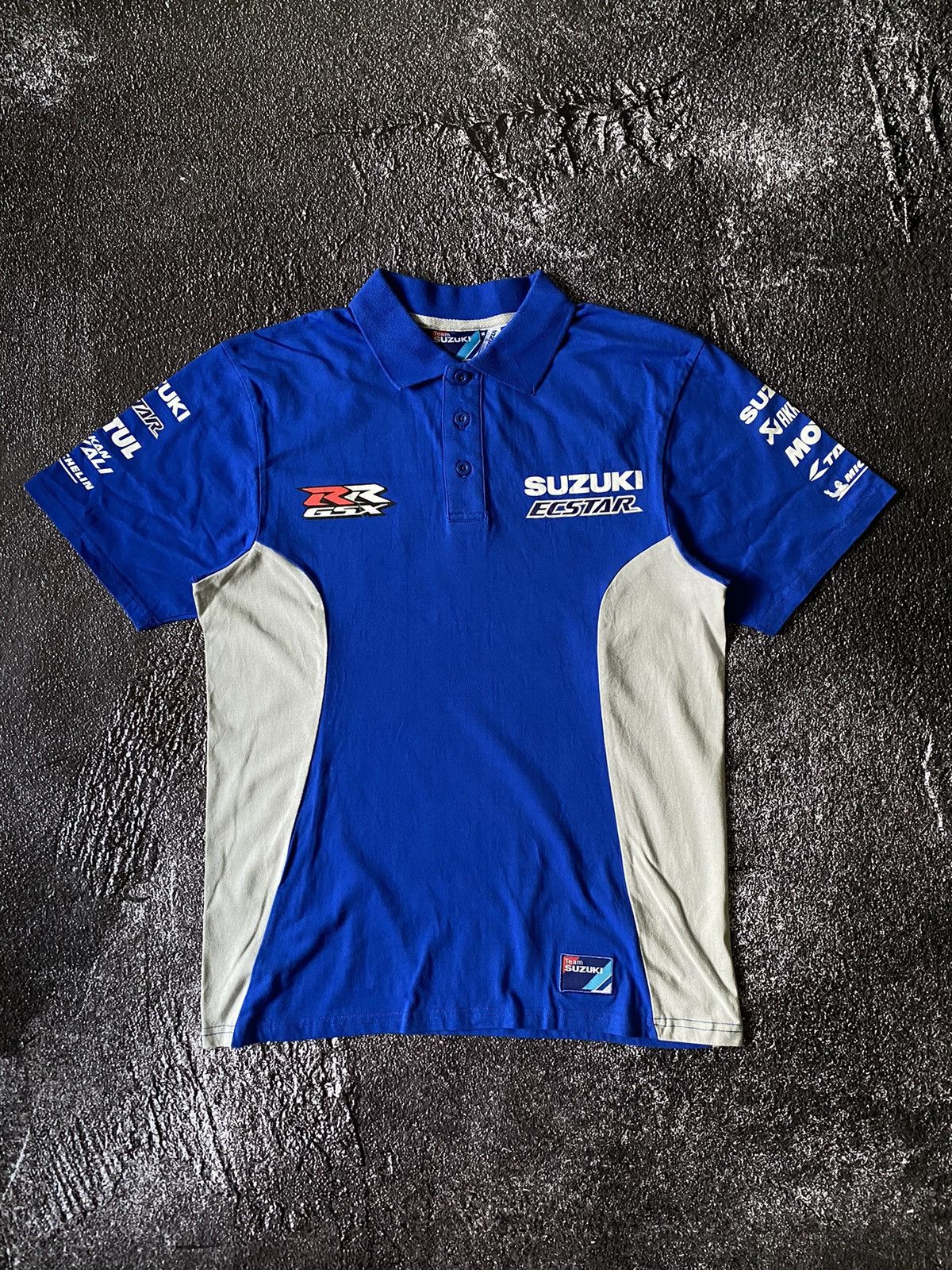 Other Vintage Y2K Suzuki Ecstar Racing Polo T-shirt Streetwear Size US M / EU 48-50 / 2 - 1 Thumbnail