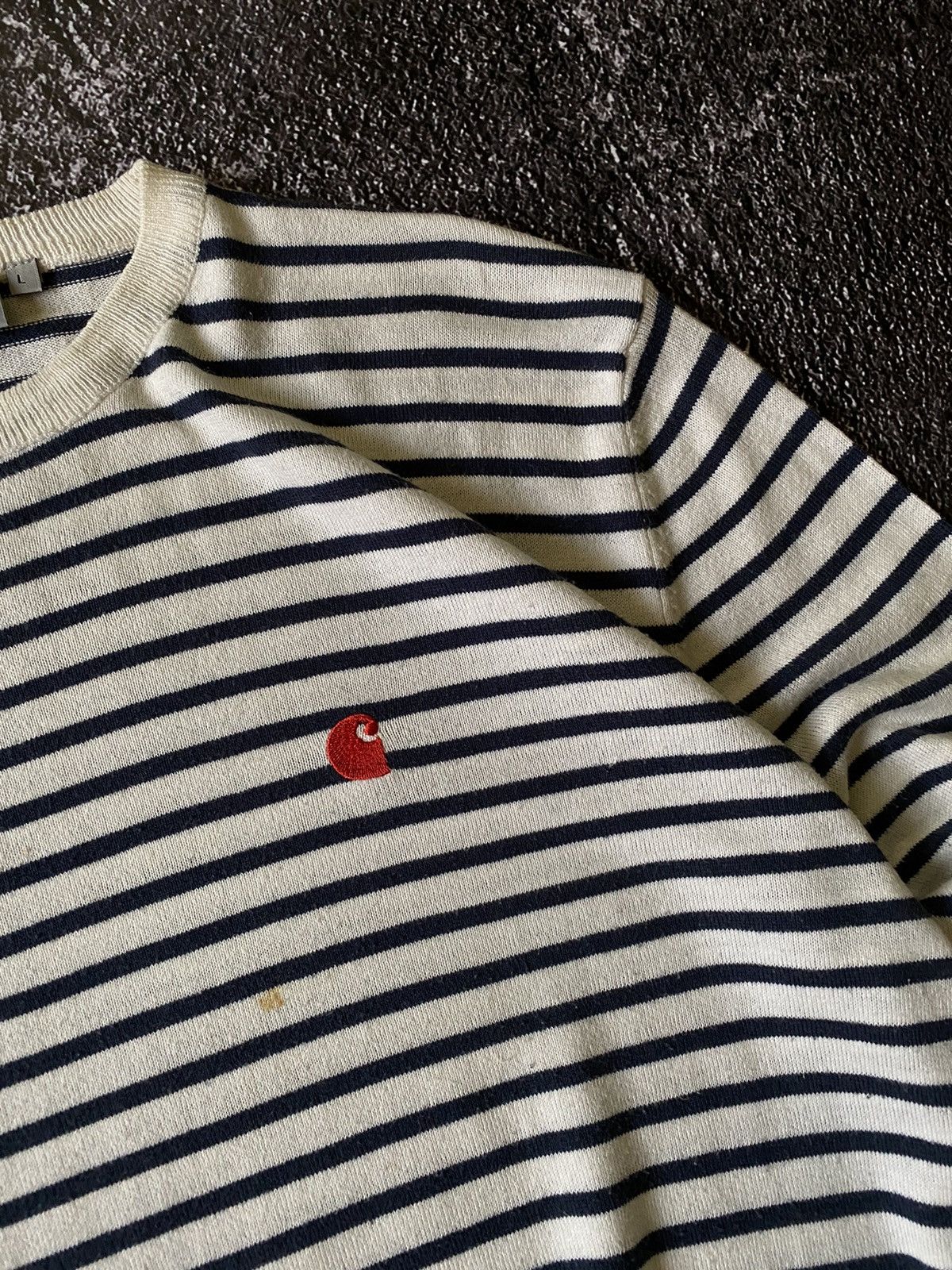 Carhartt Carhartt WIP Striped Champ Sweater Light Size US L / EU 52-54 / 3 - 2 Thumbnail