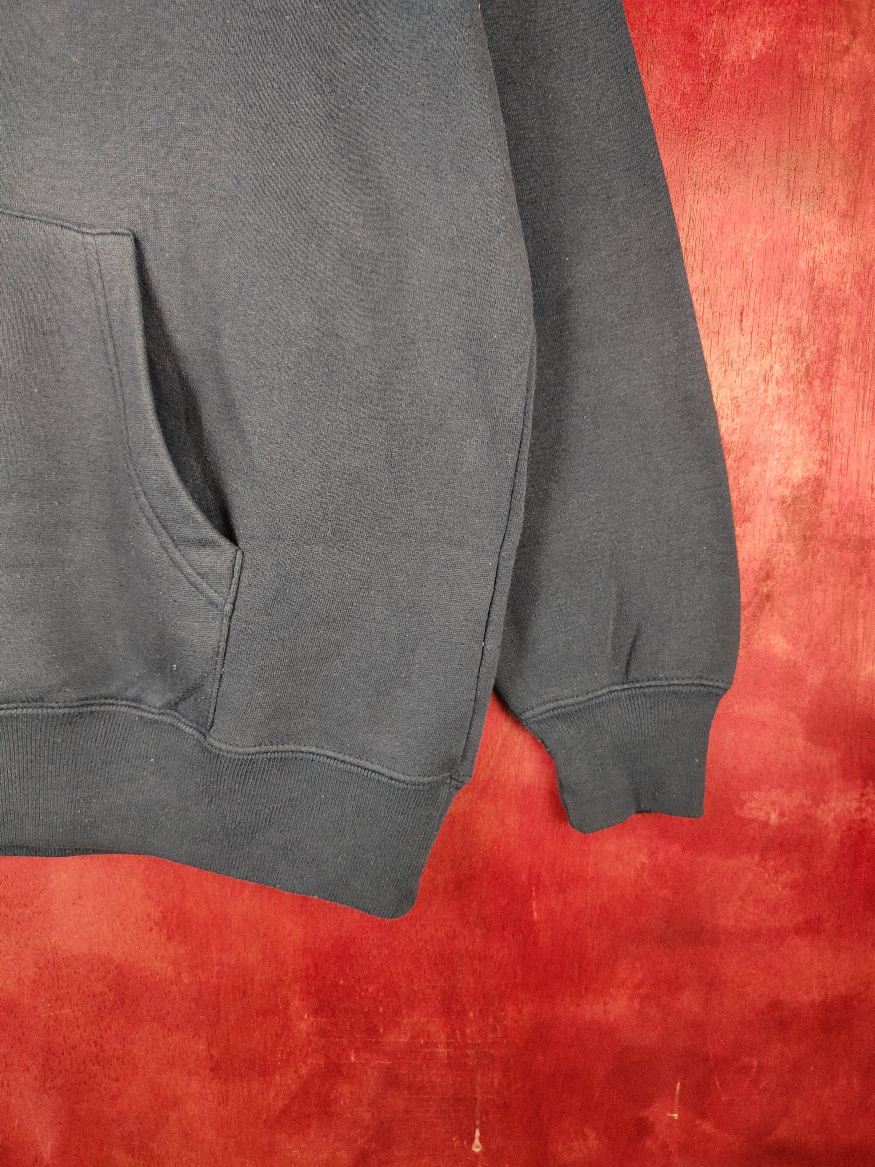 Japanese Brand Plevo contrast mau maona Dark Blue Hoodie Sweatshirt #278B Size US XL / EU 56 / 4 - 7 Thumbnail